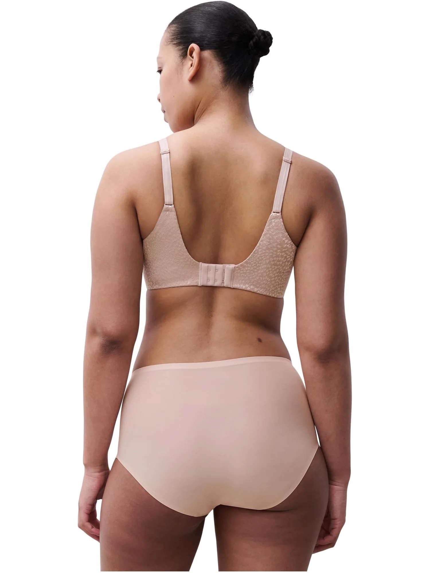 Бюстгальтер Chantelle Back Smoothing Minimizer Bra — изображение 3 из 3, розовый