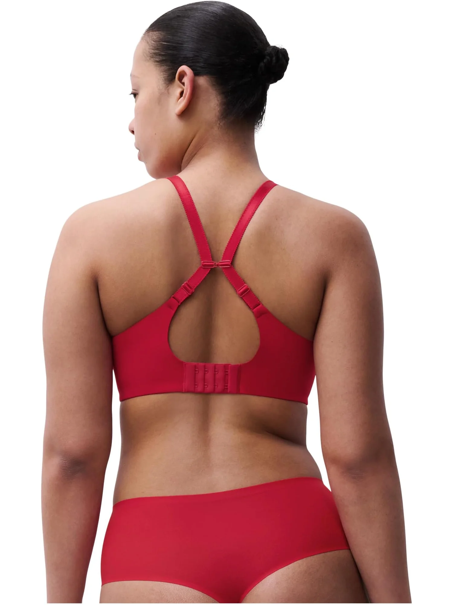 Бюстгальтер Chantelle Norah Chic Plunge T-Shirt Bra — изображение 3 из 3, красный