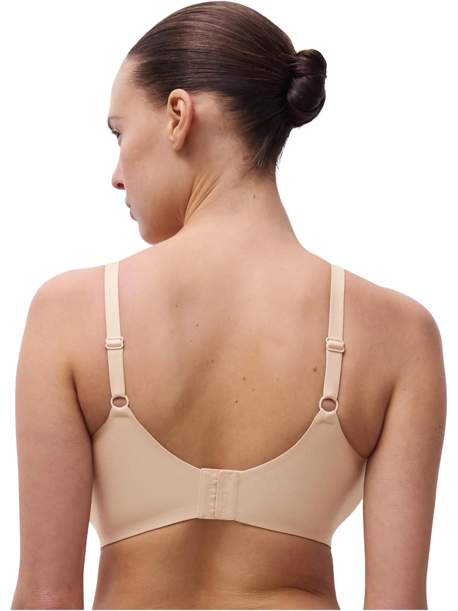 Бюстгальтер Chantelle Soft Stretch V-Neck Wireless Support Bra — изображение 2 из 4, розовый румянец