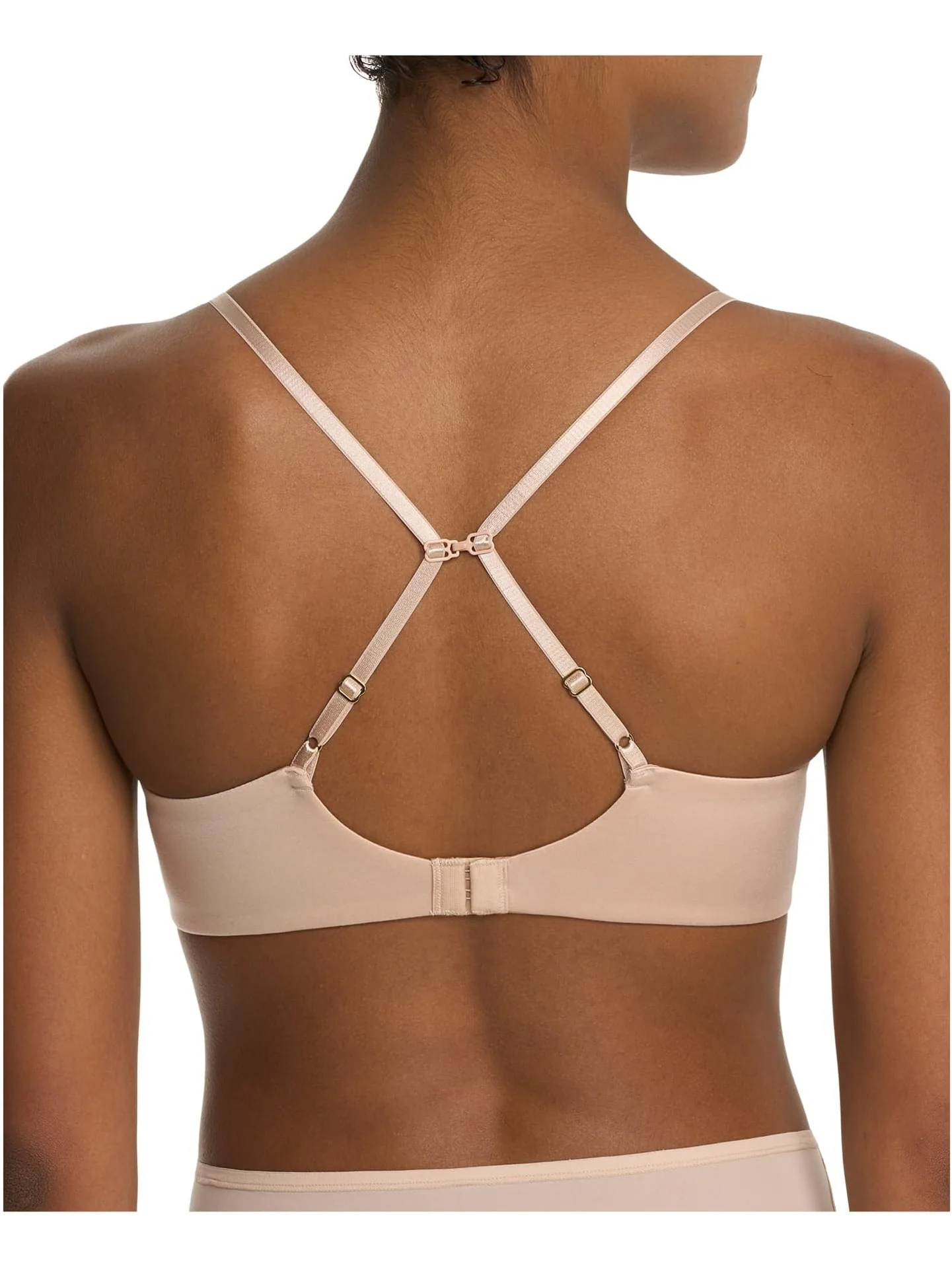Бюстгальтер Natori Soft Focus Convertible Demi T-shirt Bra — изображение 3 из 3, коричневый