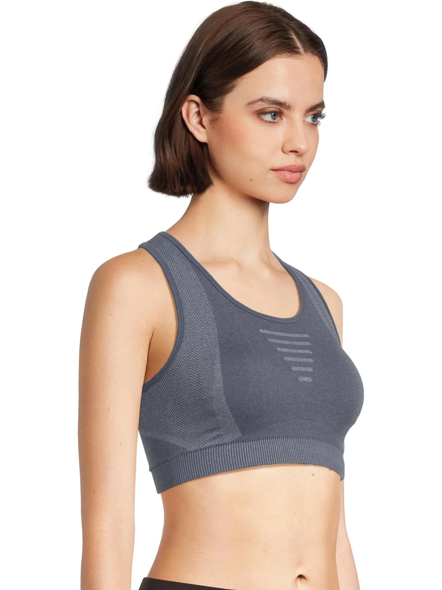 Бюстгальтер Smartwool Intraknit Racerback Bra — изображение 2 из 5, синий