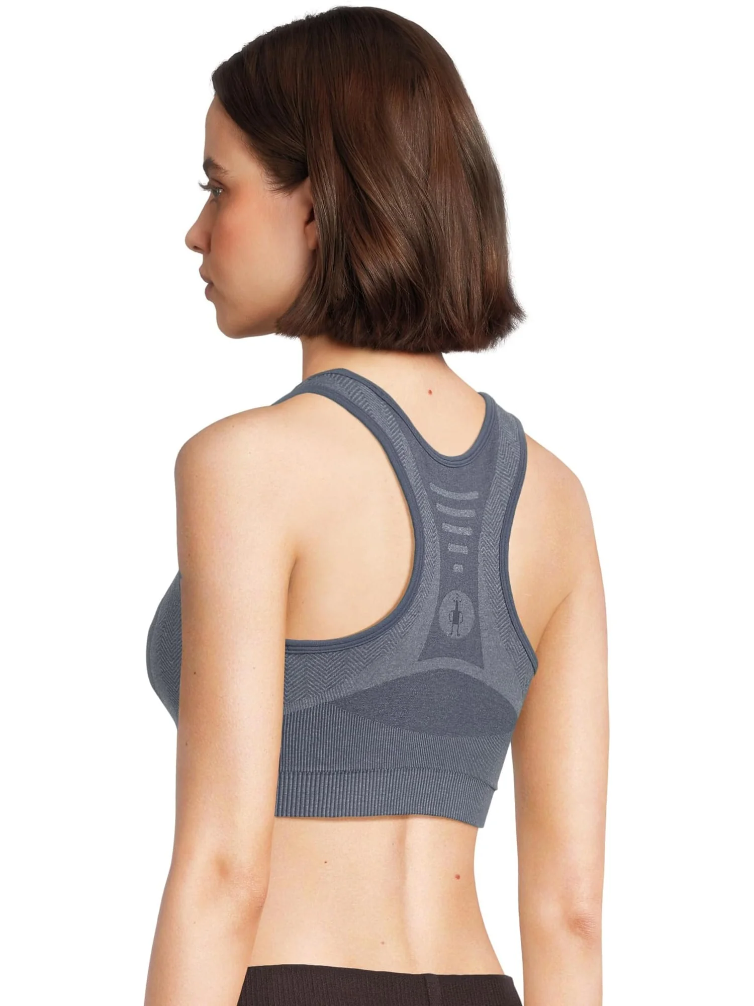 Бюстгальтер Smartwool Intraknit Racerback Bra — изображение 3 из 5, синий