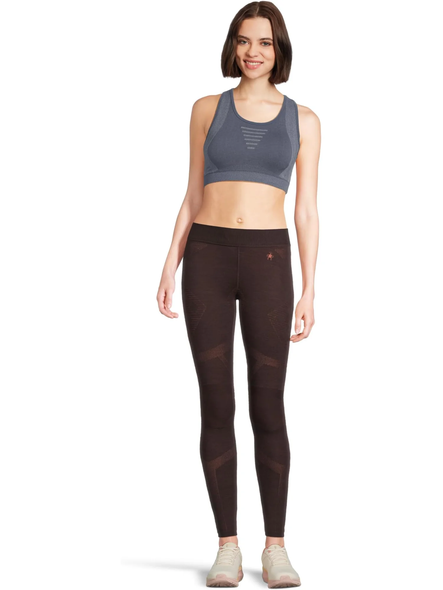 Бюстгальтер Smartwool Intraknit Racerback Bra — изображение 5 из 5, синий