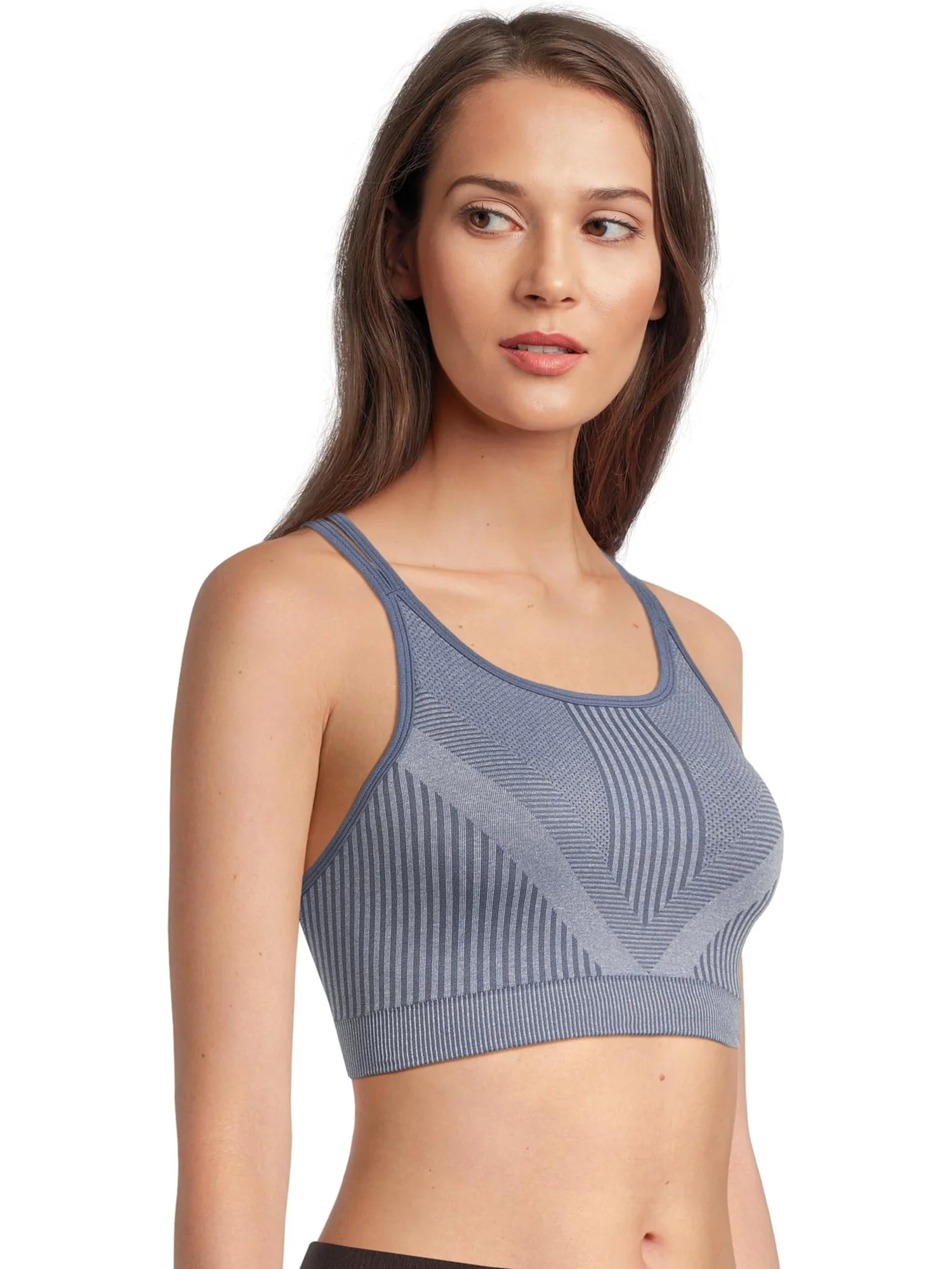 Бюстгальтер Smartwool Intraknit Strappy Bra — изображение 2 из 5, синий