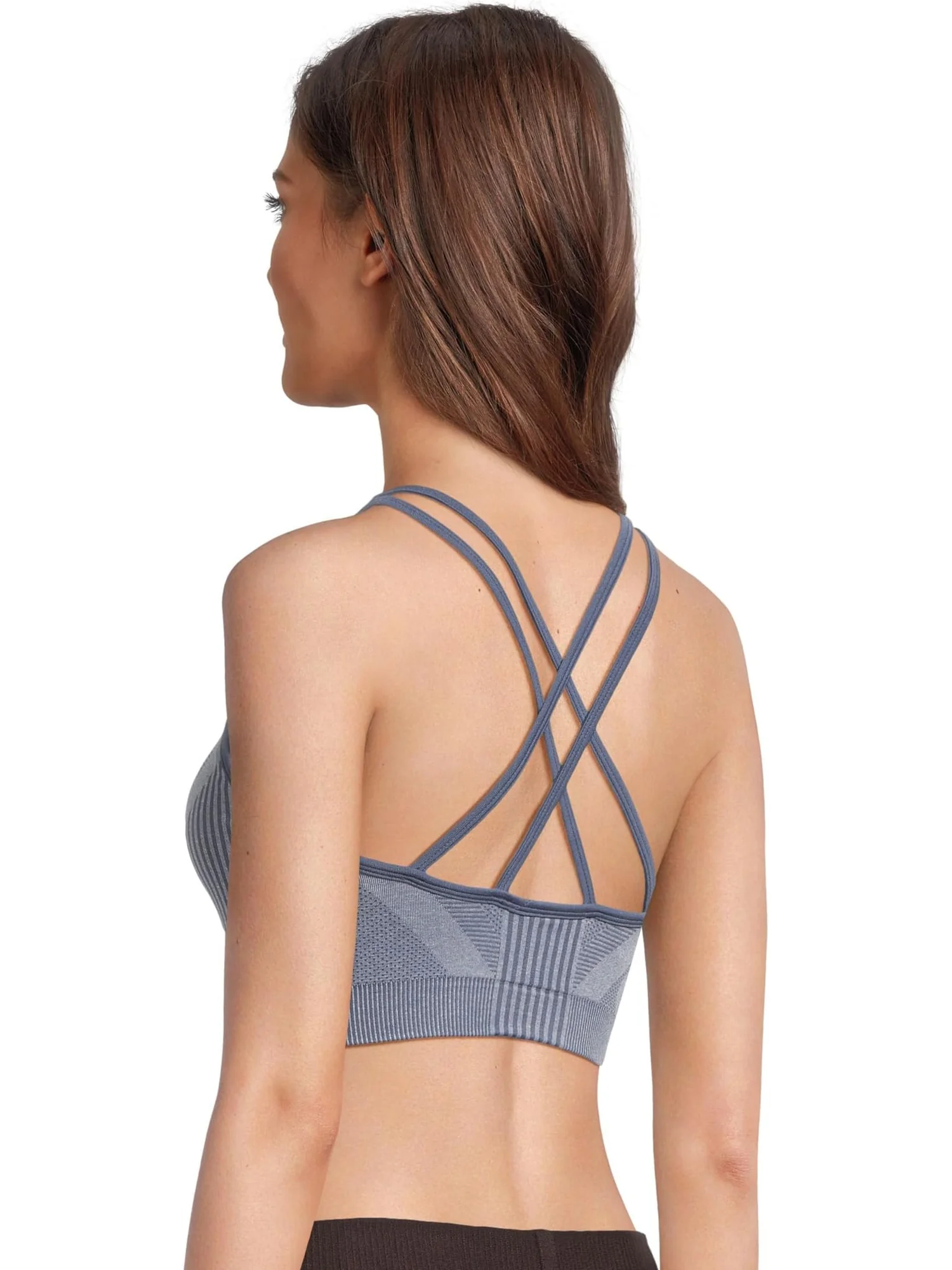 Бюстгальтер Smartwool Intraknit Strappy Bra — изображение 3 из 5, синий