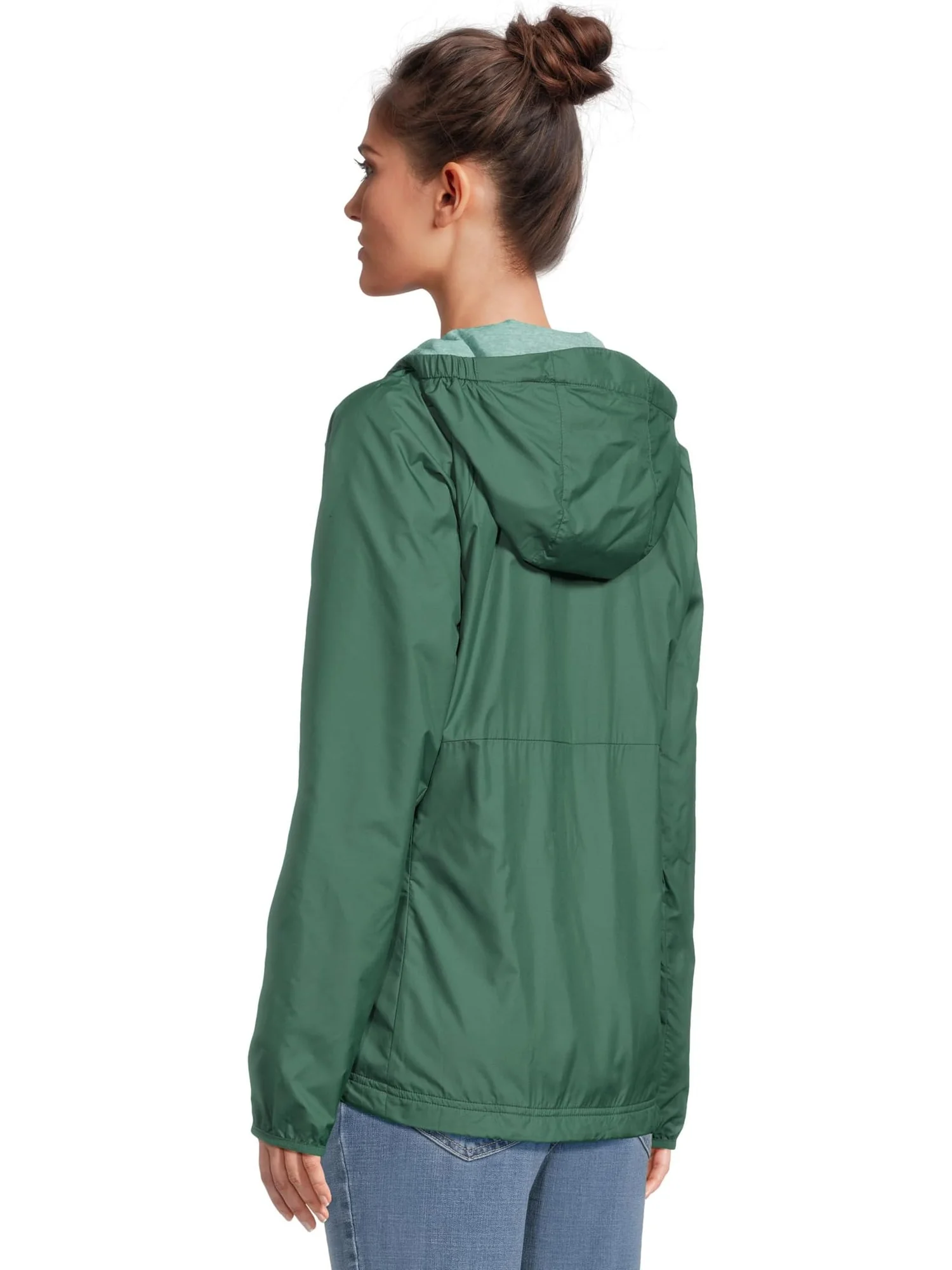 Ветровка L.L.Bean Bean's Performance Fleece-Lined Windbreaker — изображение 3 из 5, глубокий зеленый