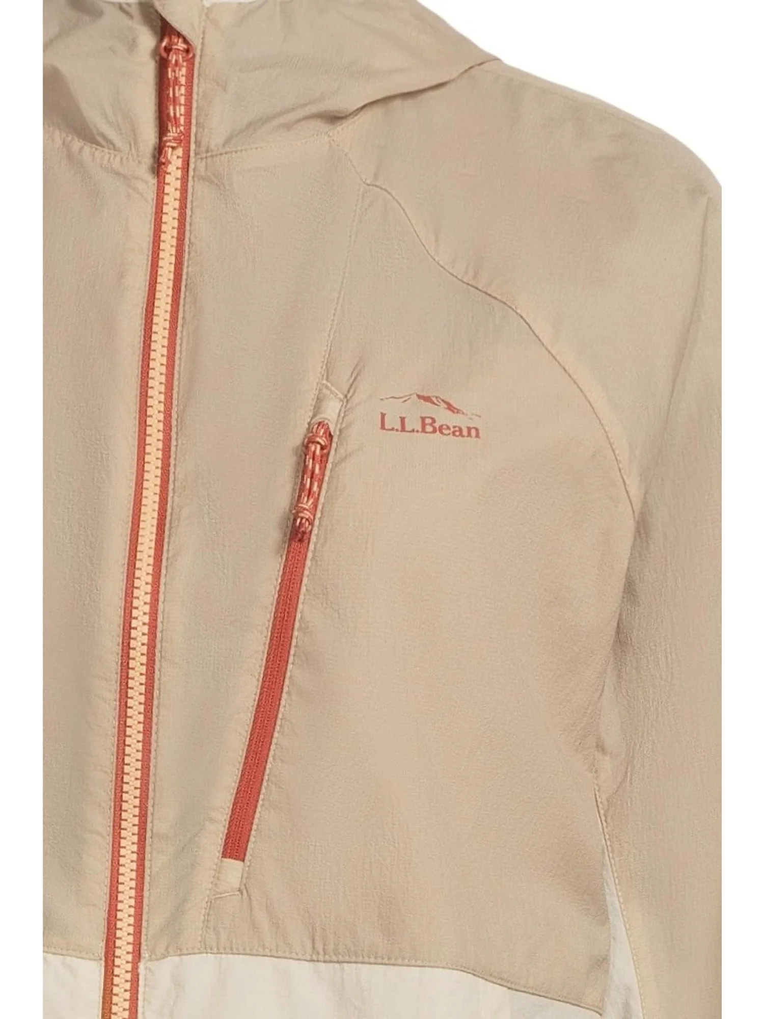 Ветровка L.L.Bean Stowaway Windbreaker, цвет Putty/Shore — изображение 4 из 5