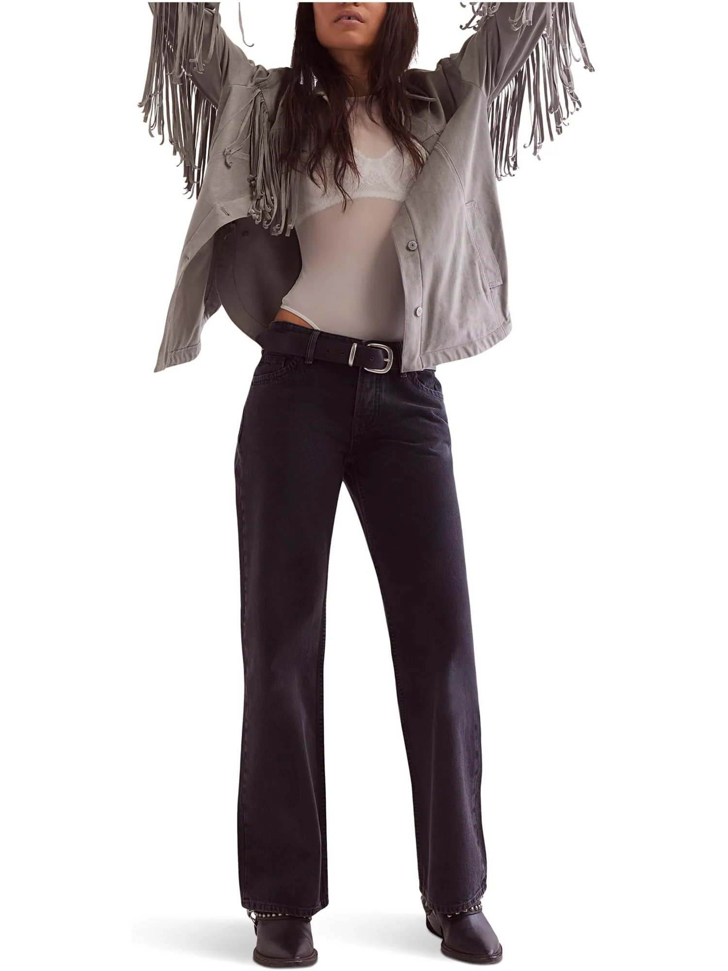 Джинсы Free People We The Free Tennessee Low-rise Boyfriend Jeans