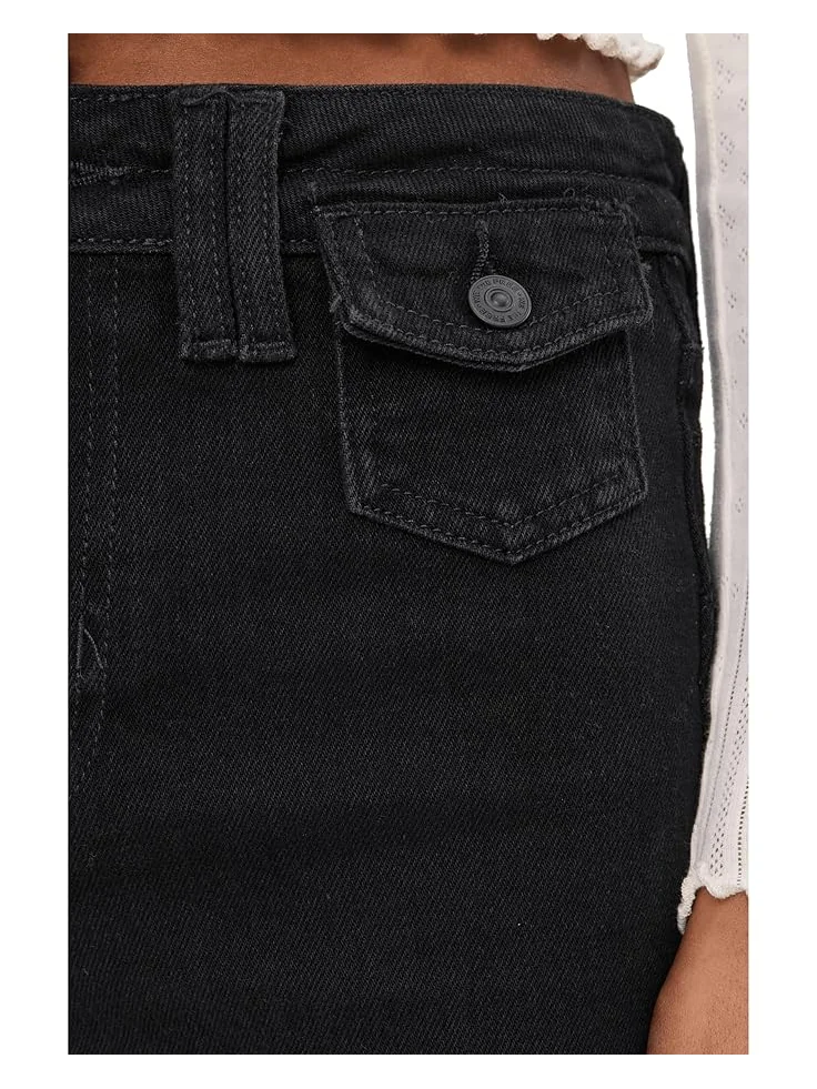 Женские джинсы Free People We The Free Kellee High-Rise Palazzo — изображение 5 из 5, черный
