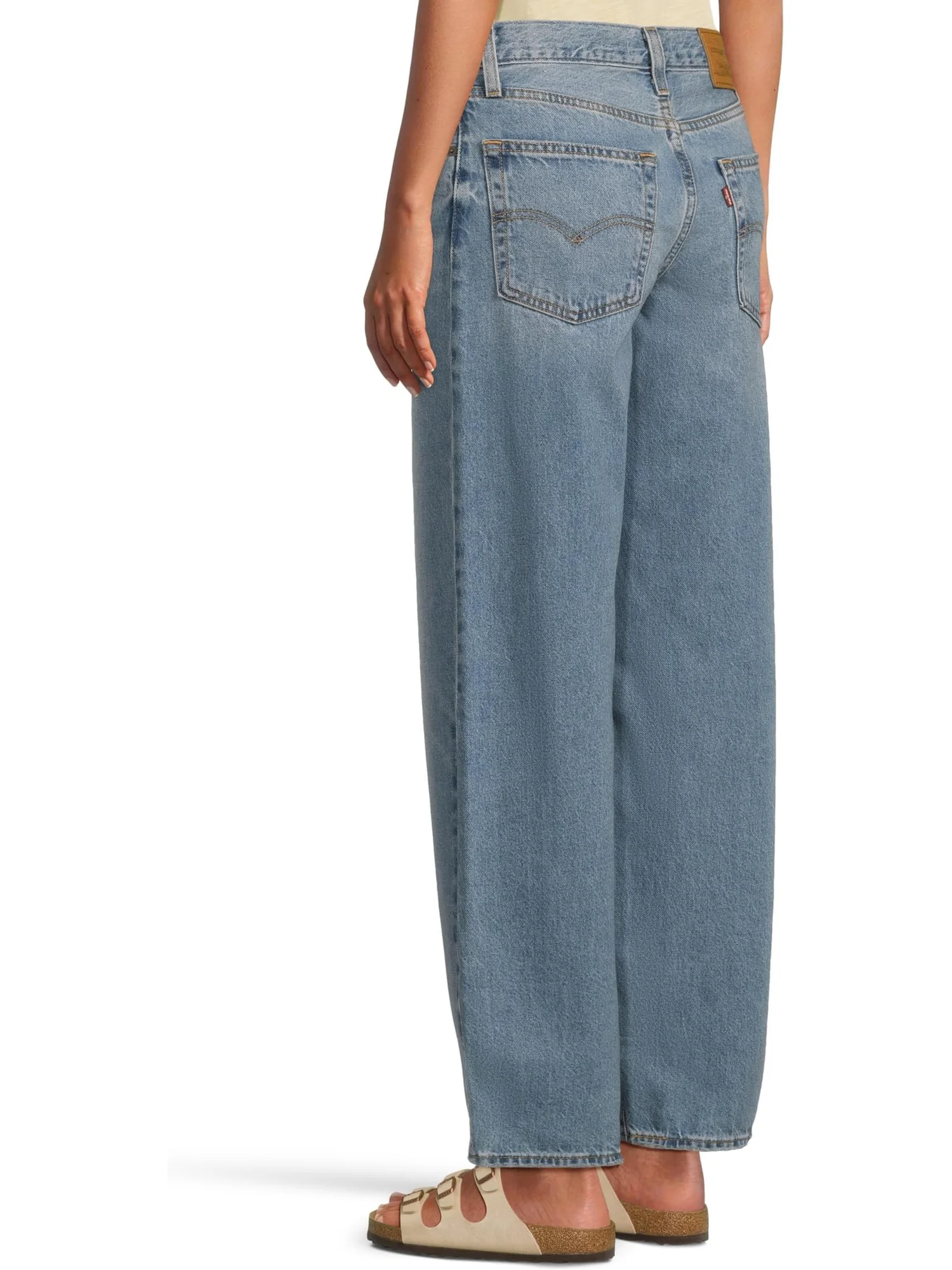 Джинсы Levi's Premium Baggy Dad — изображение 3 из 5, кремовый