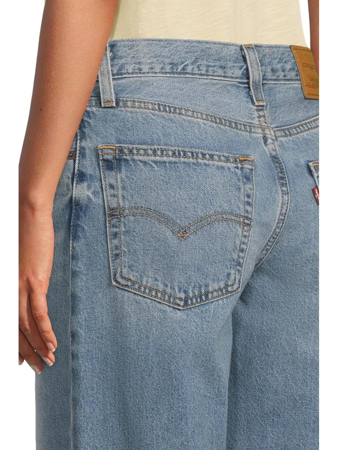 Джинсы Levi's Premium Baggy Dad — изображение 4 из 5, кремовый