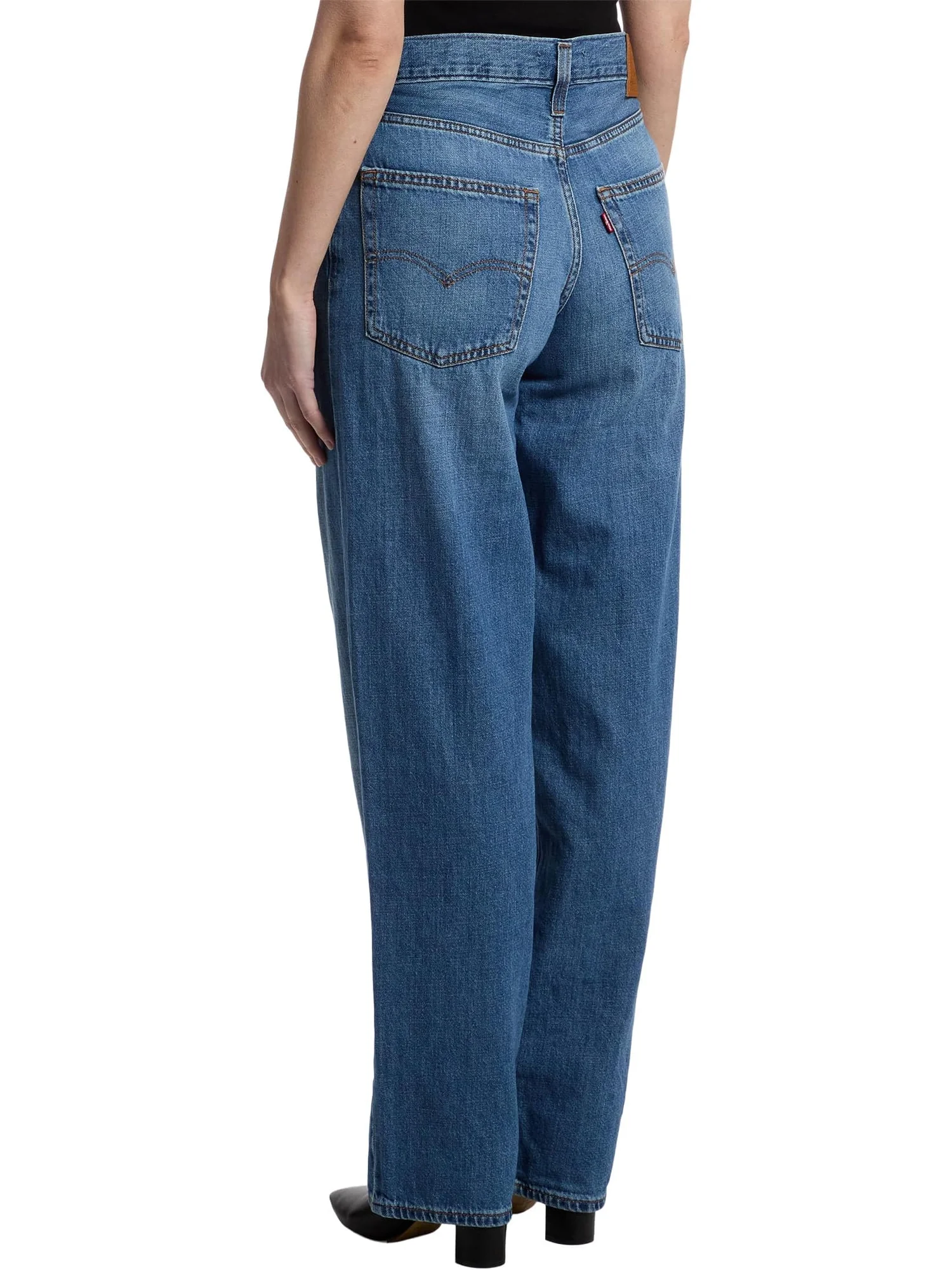 Джинсы Levi's Premium Baggy Dad Jeans, цвет Heavy Check — изображение 3 из 5