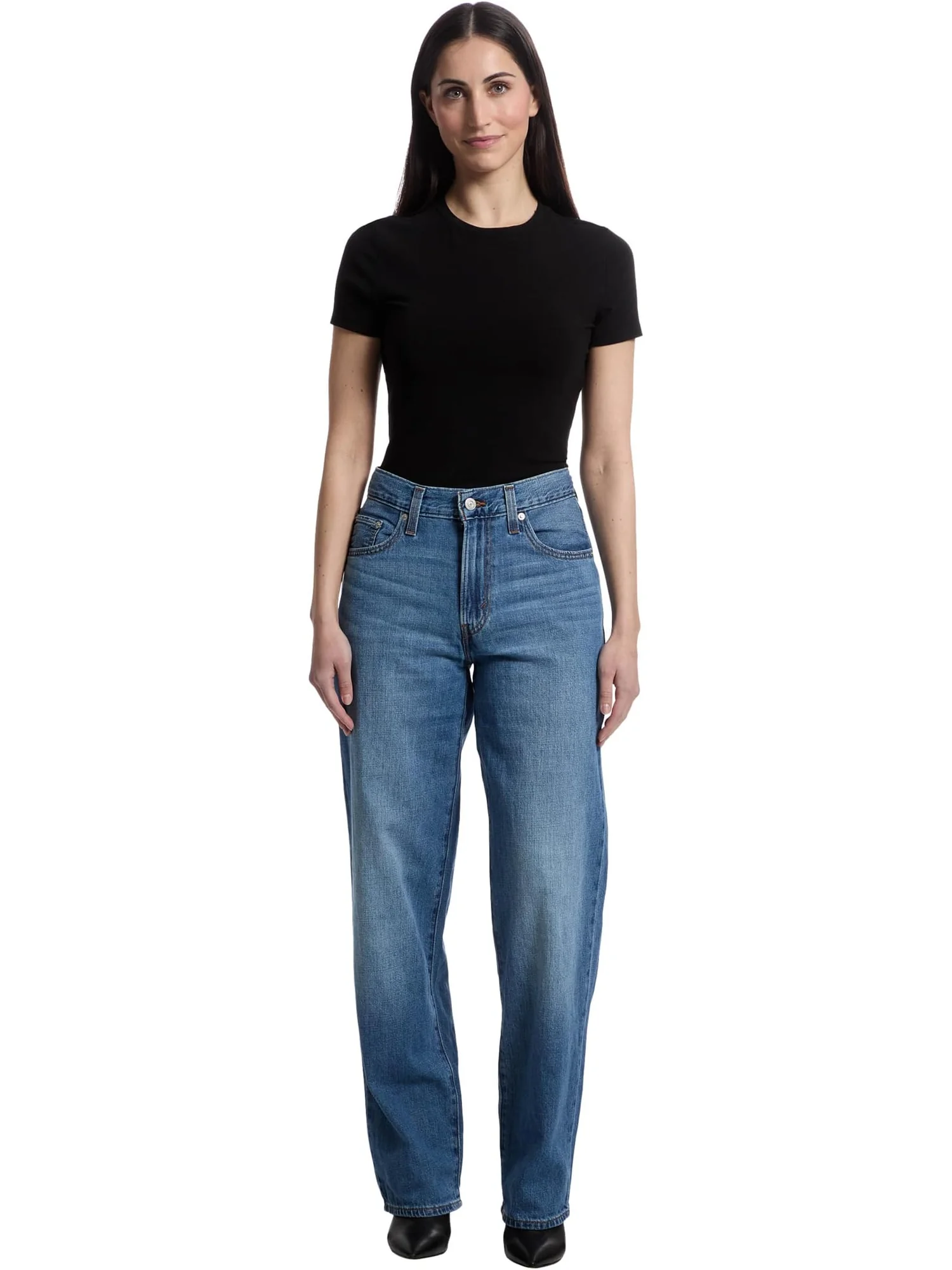Джинсы Levi's Premium Baggy Dad Jeans, цвет Heavy Check — изображение 5 из 5