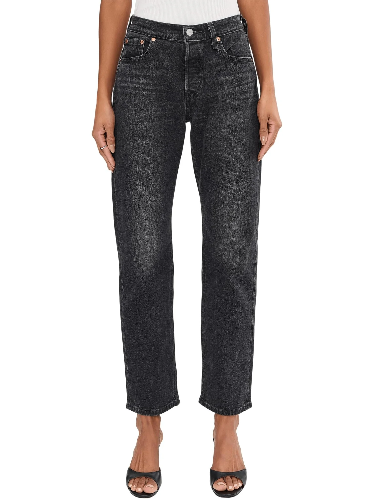 Джинсы Levi's Premium Women's 501 Curve, Memories Of You — изображение 1 из 6, серый