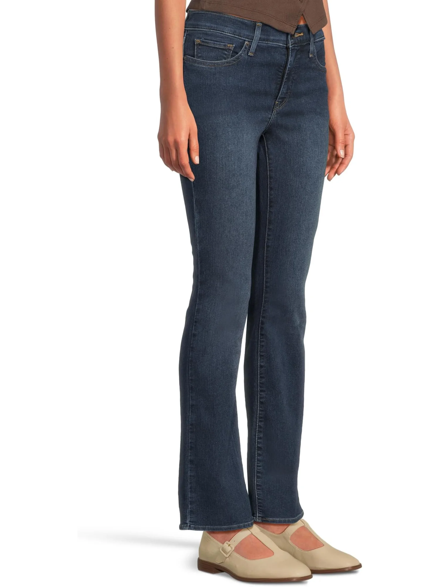 Джинсы Levi's Womens 315 Shaping Boot — изображение 2 из 5, индиго темный яркий