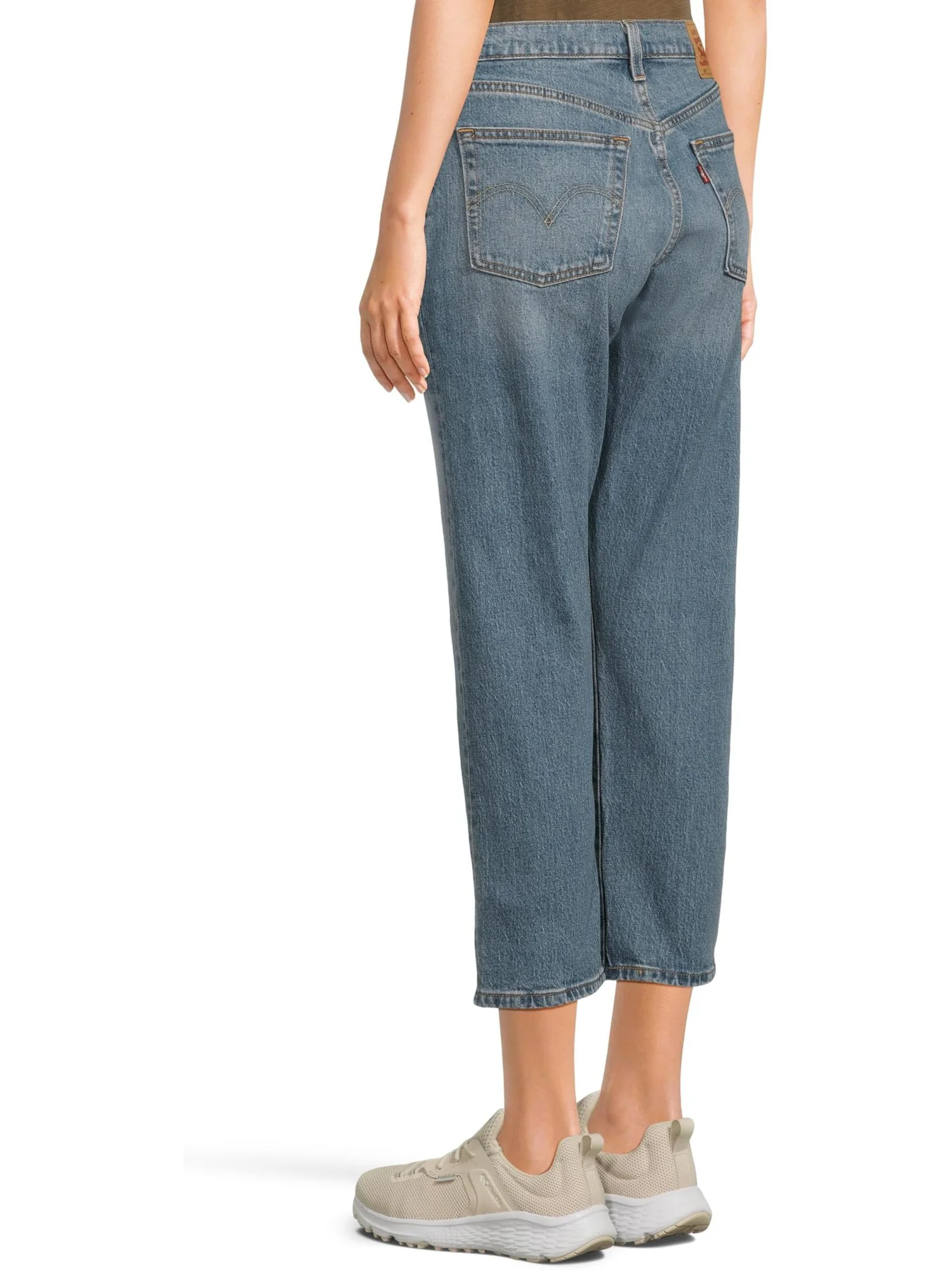Джинсы Levi's Womens 501 Crop, цвет Weather Now — изображение 3 из 5