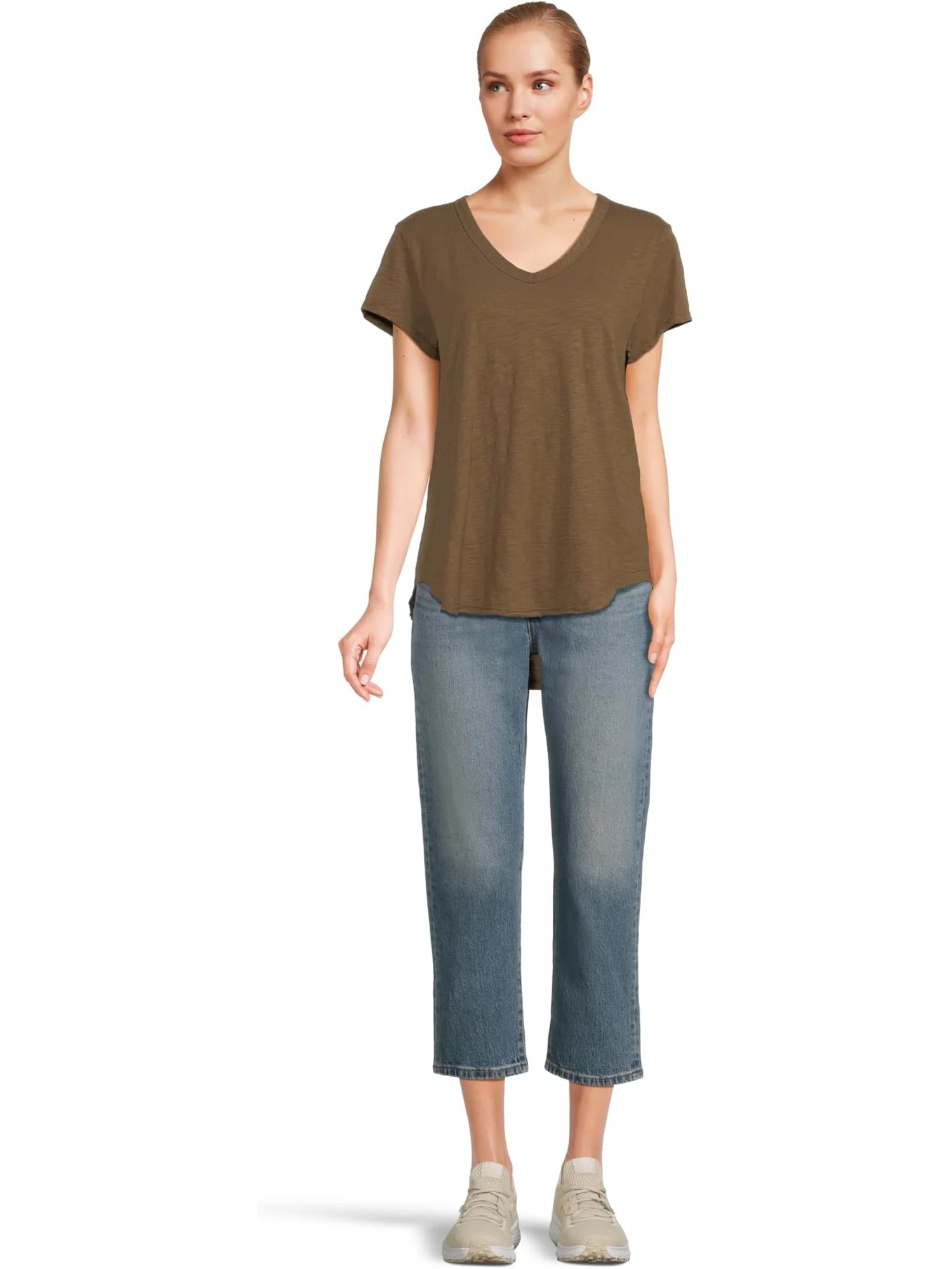 Джинсы Levi's Womens 501 Crop, цвет Weather Now — изображение 5 из 5