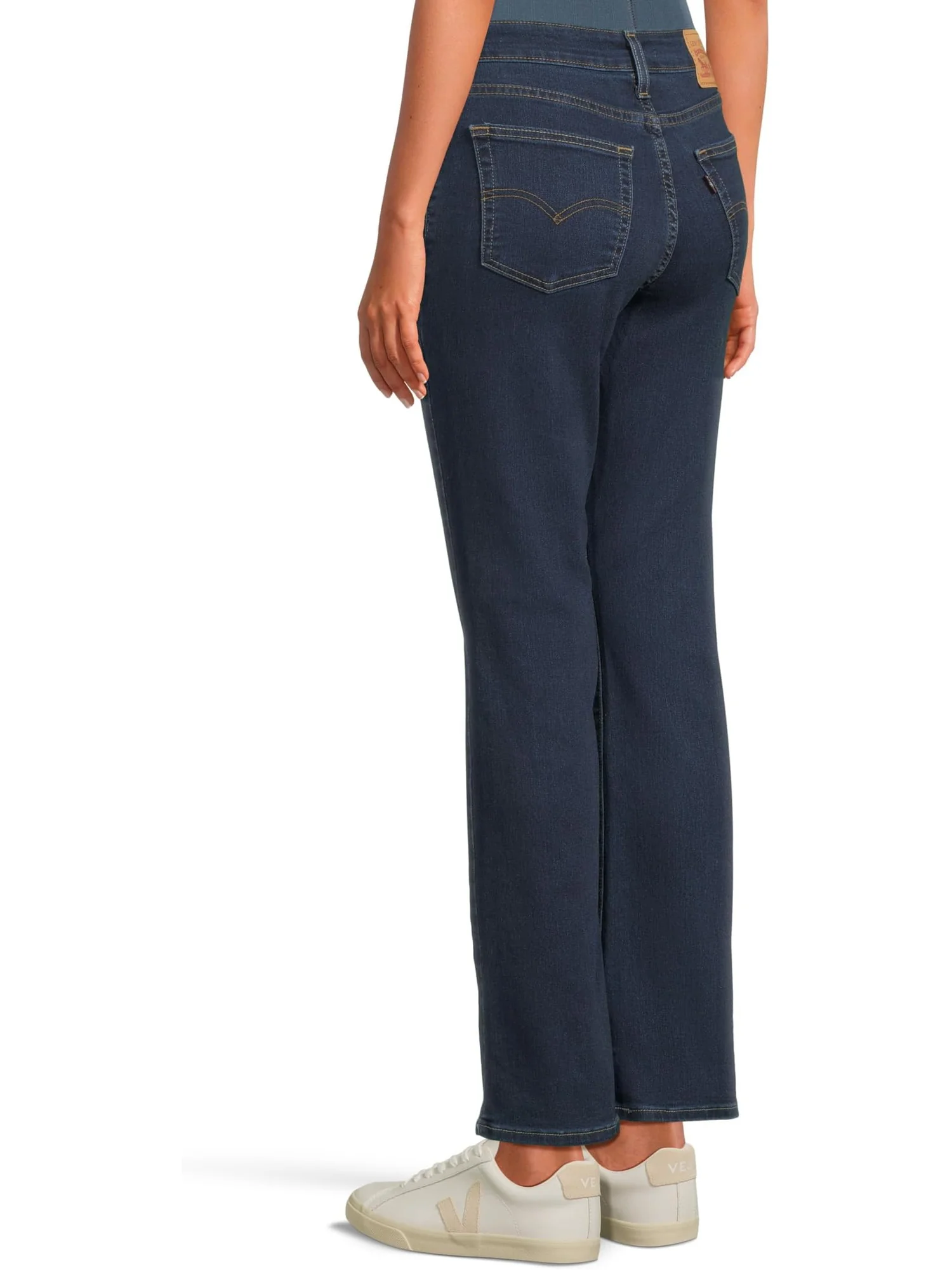 Женские джинсы Levi's 725 High-Rise Bootcut — изображение 3 из 5, синий