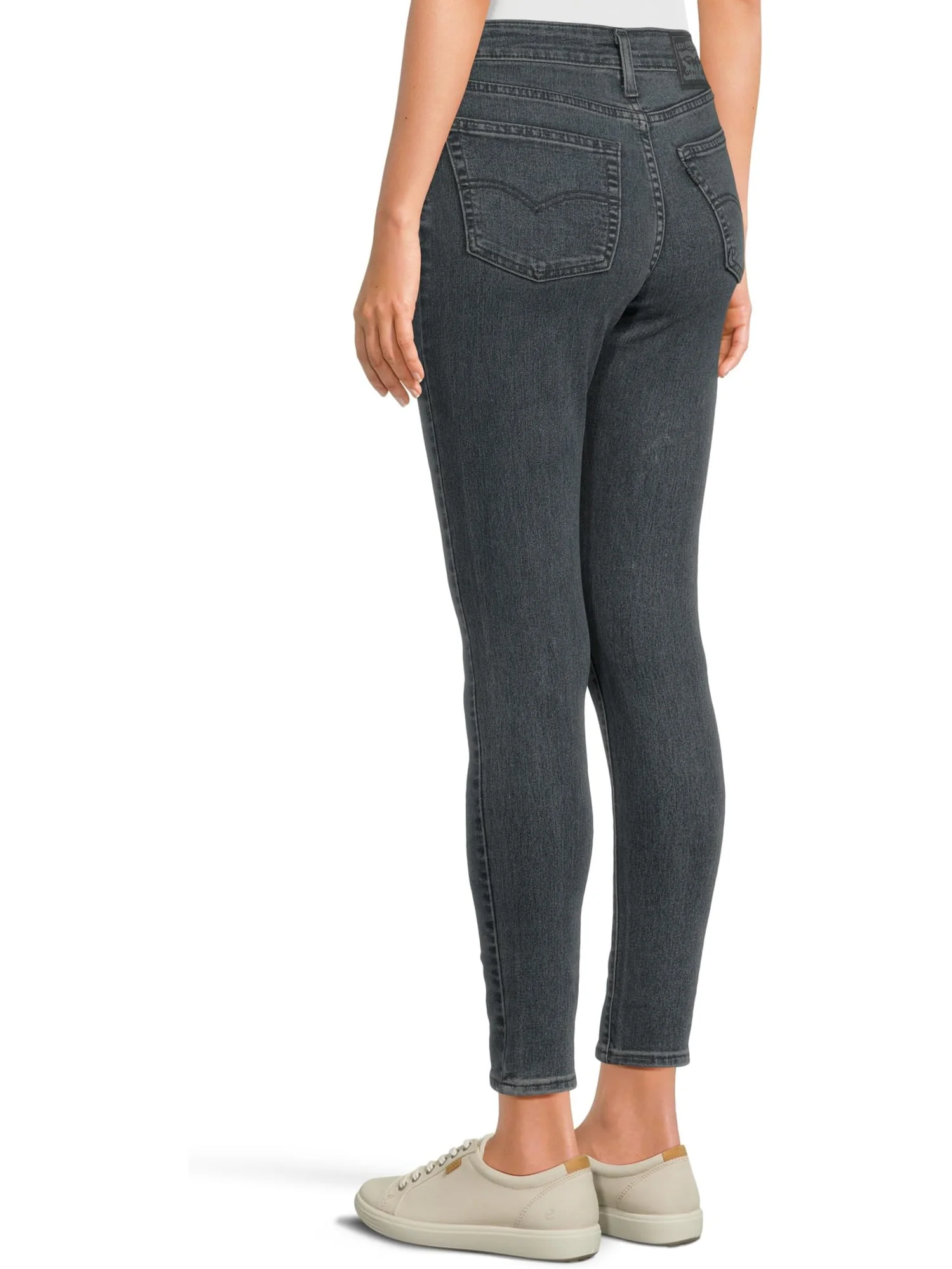 Женские джинсы Levi's Womens 721 High Rise Skinny — изображение 3 из 5, серый