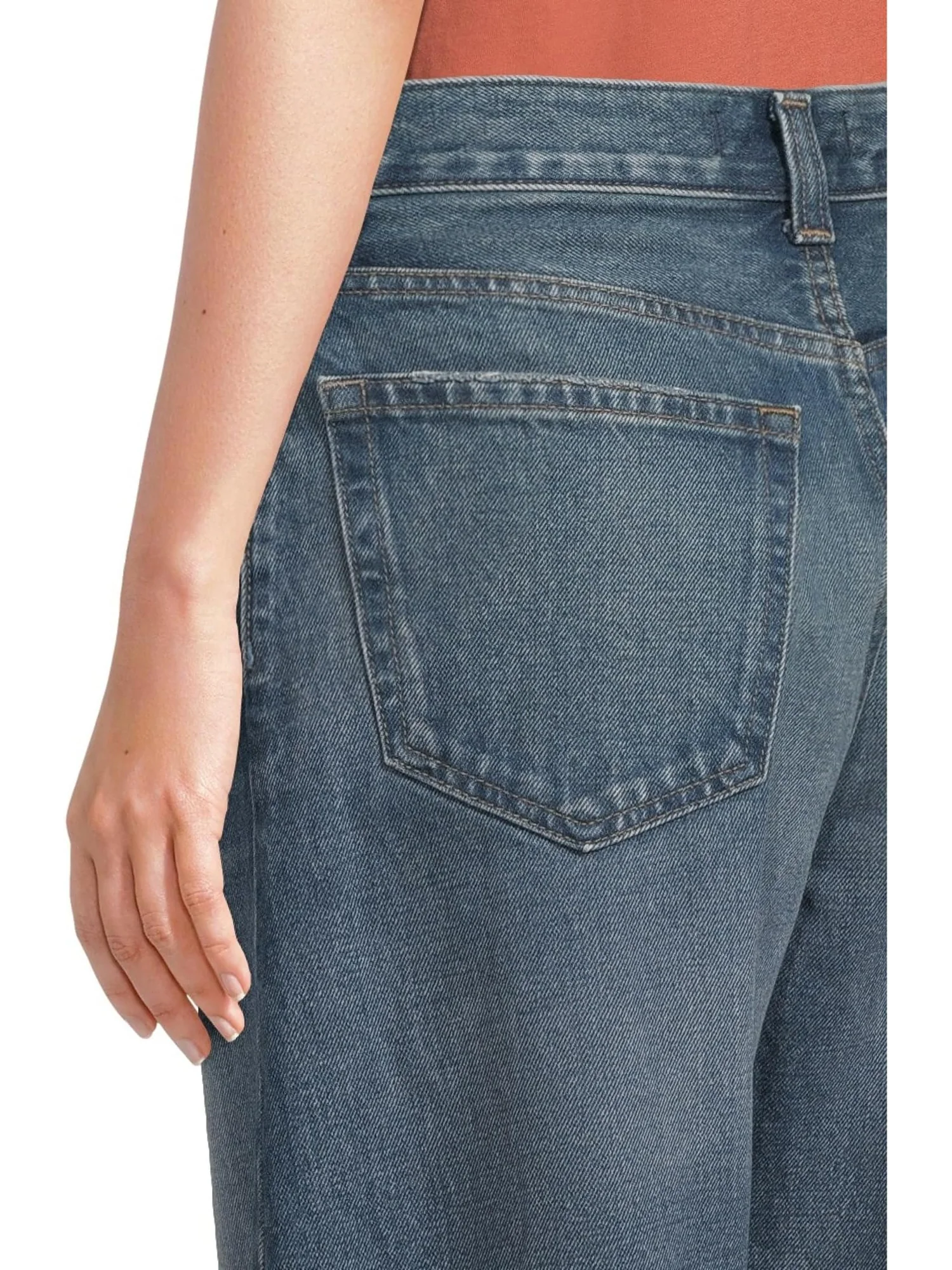 Джинсы Madewell Balloon Jean In Greendale Wash, цвет Greendale Wash — изображение 4 из 5