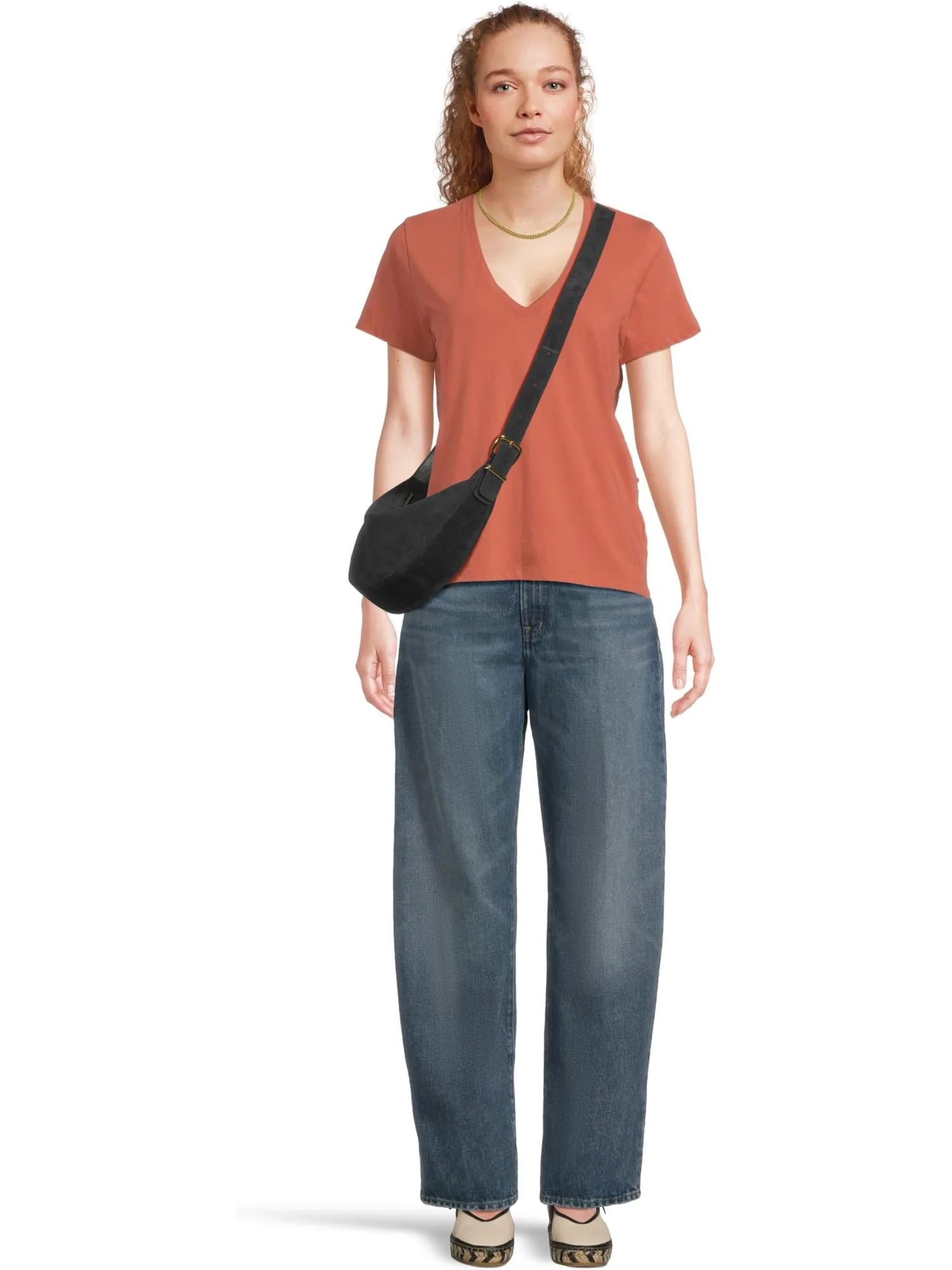 Джинсы Madewell Balloon Jean In Greendale Wash, цвет Greendale Wash — изображение 5 из 5
