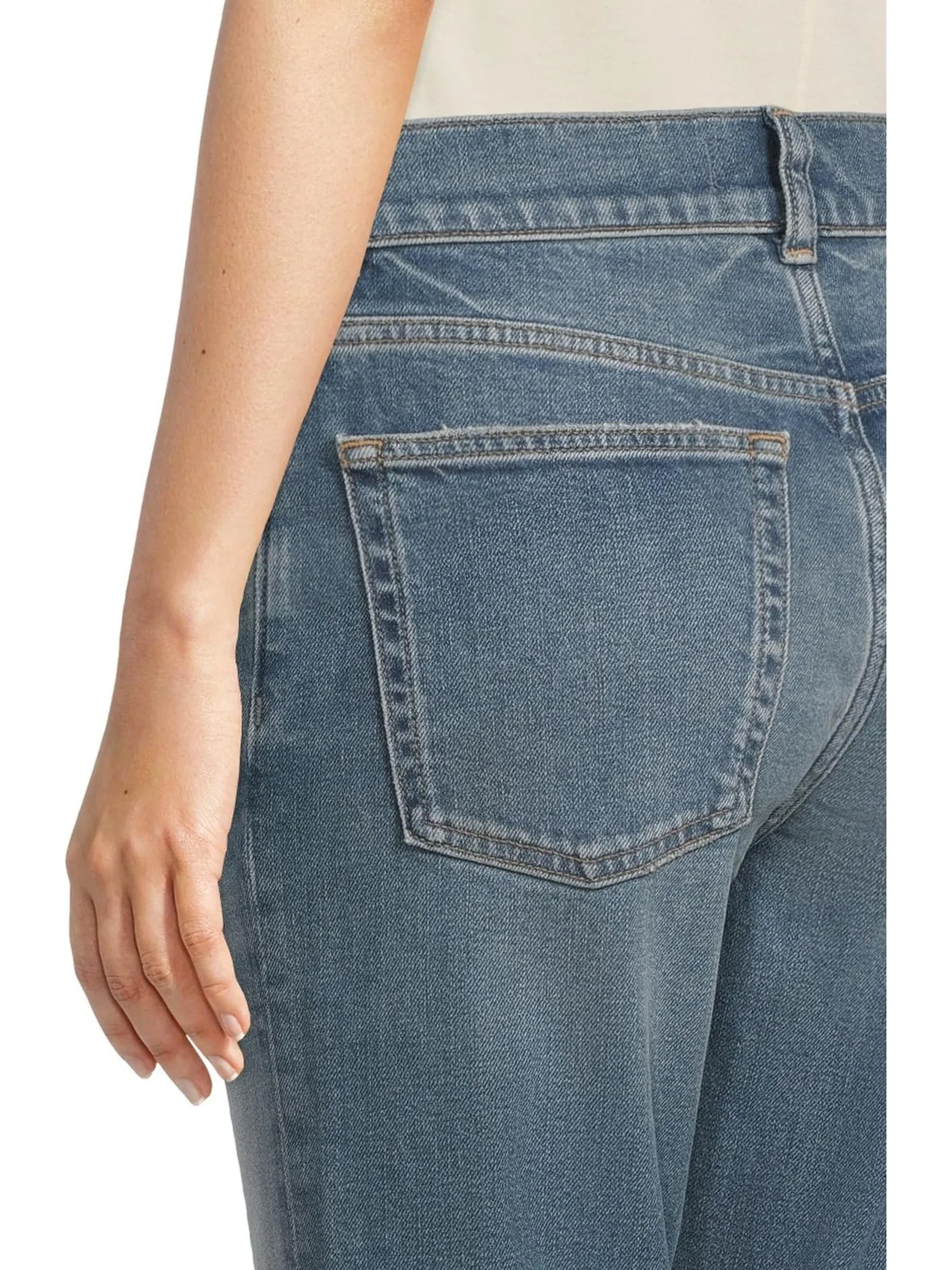 Джинсы Madewell Vintage Flare Jean in Bouvier Wash — изображение 4 из 5, пыльно-синий