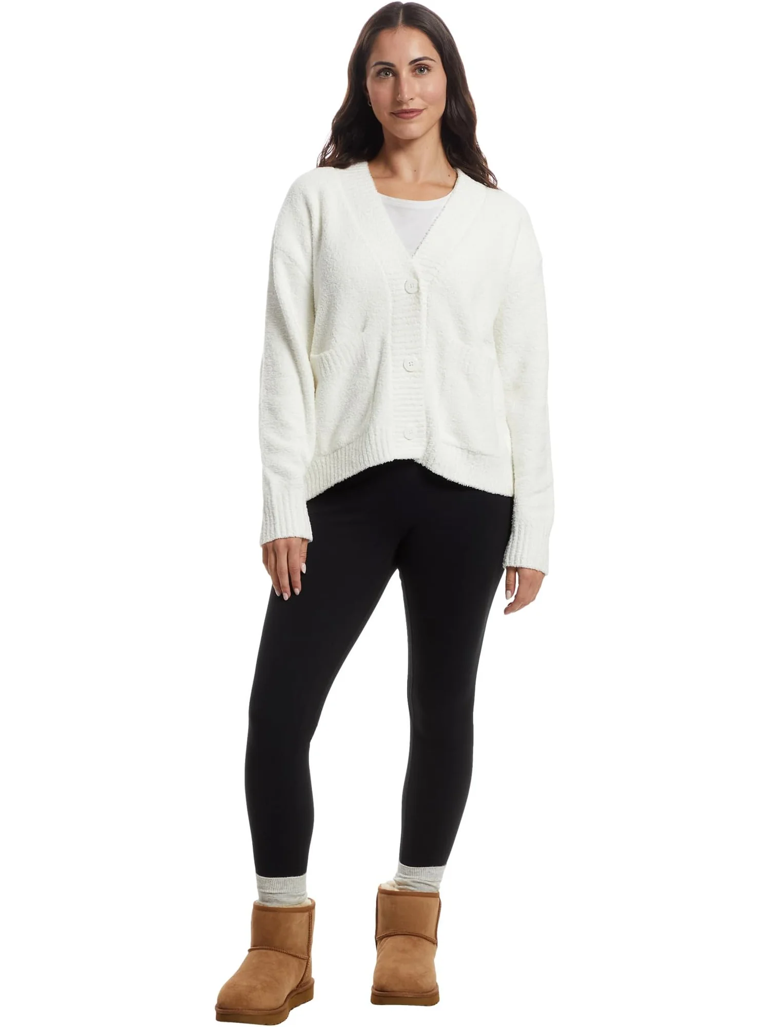 Кардиган UGG Adalynne Cardigan — изображение 5 из 5, кремовый