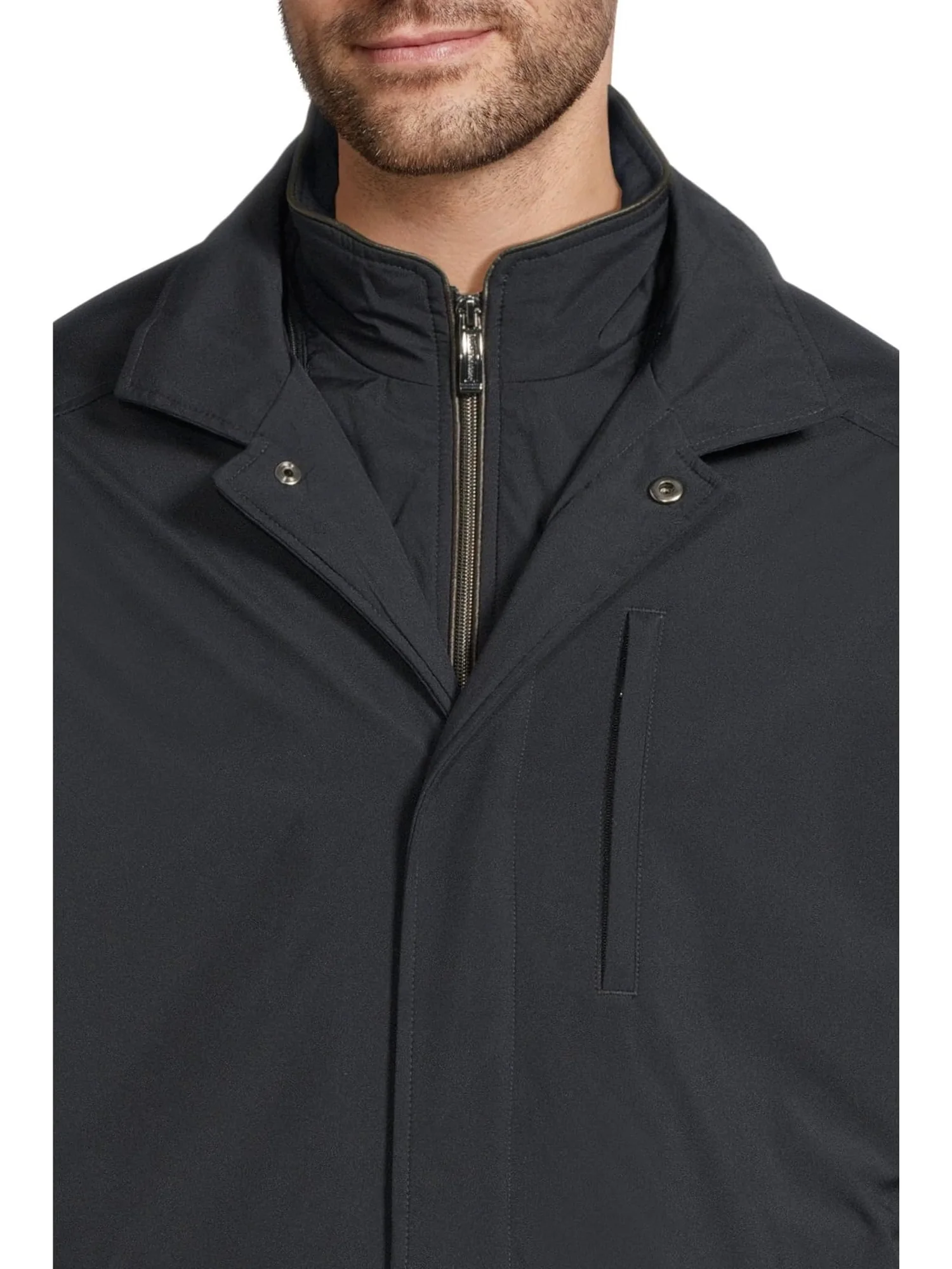 Пальто Johnston & Murphy Upton City Coat — изображение 4 из 5, темно-синий