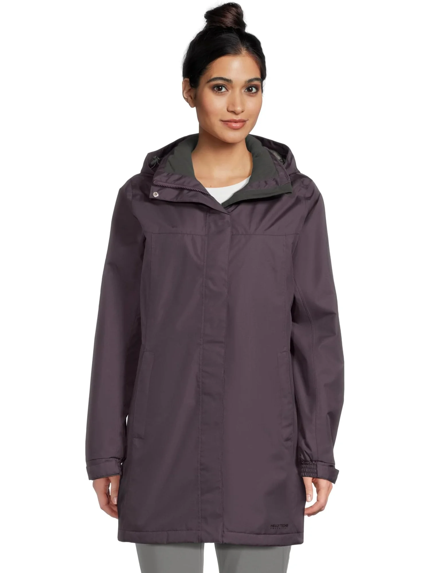 Женское утепленное пальто Aden Helly Hansen — изображение 1 из 5, фиолетовый