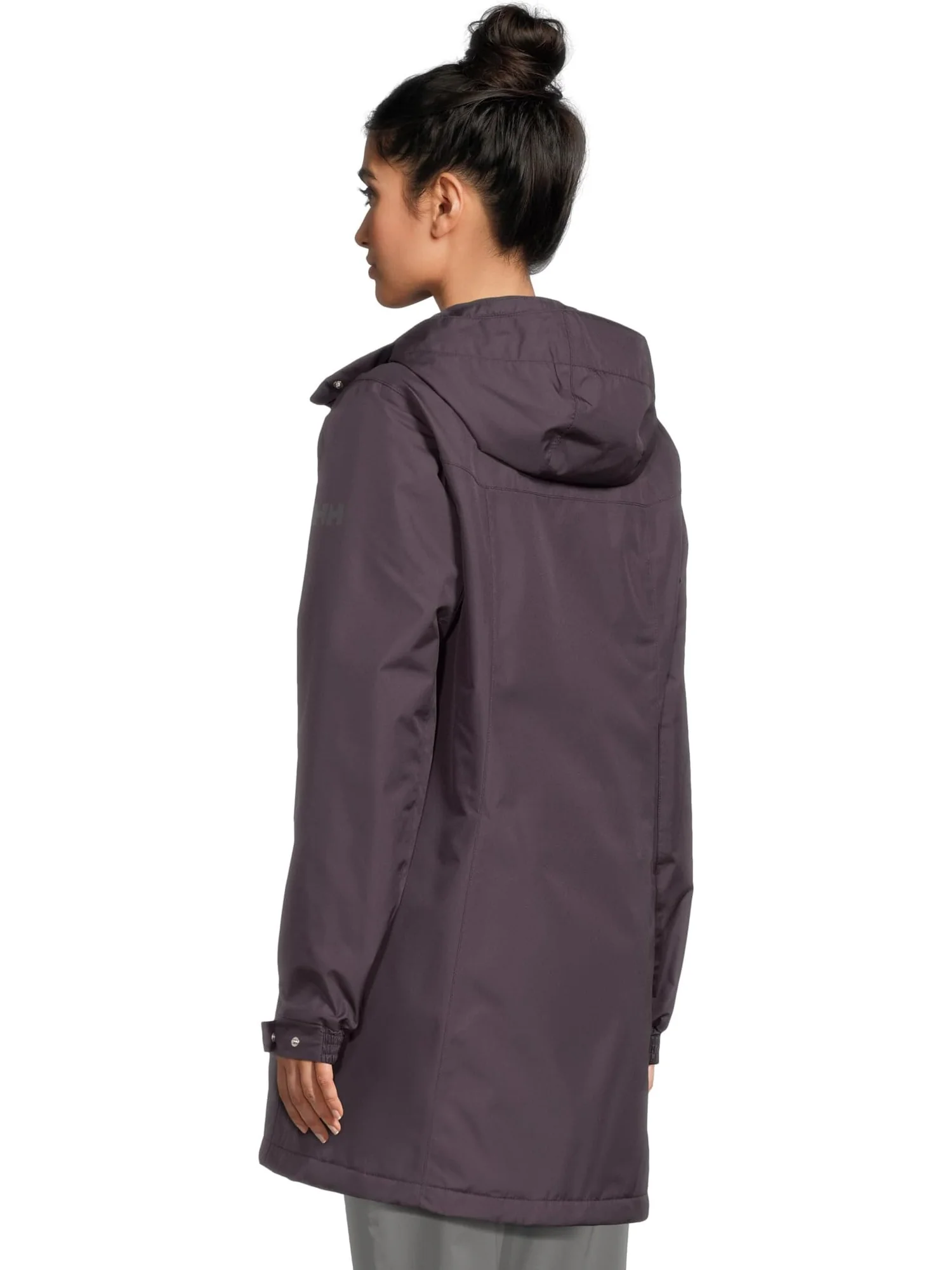 Женское утепленное пальто Aden Helly Hansen — изображение 3 из 5, фиолетовый
