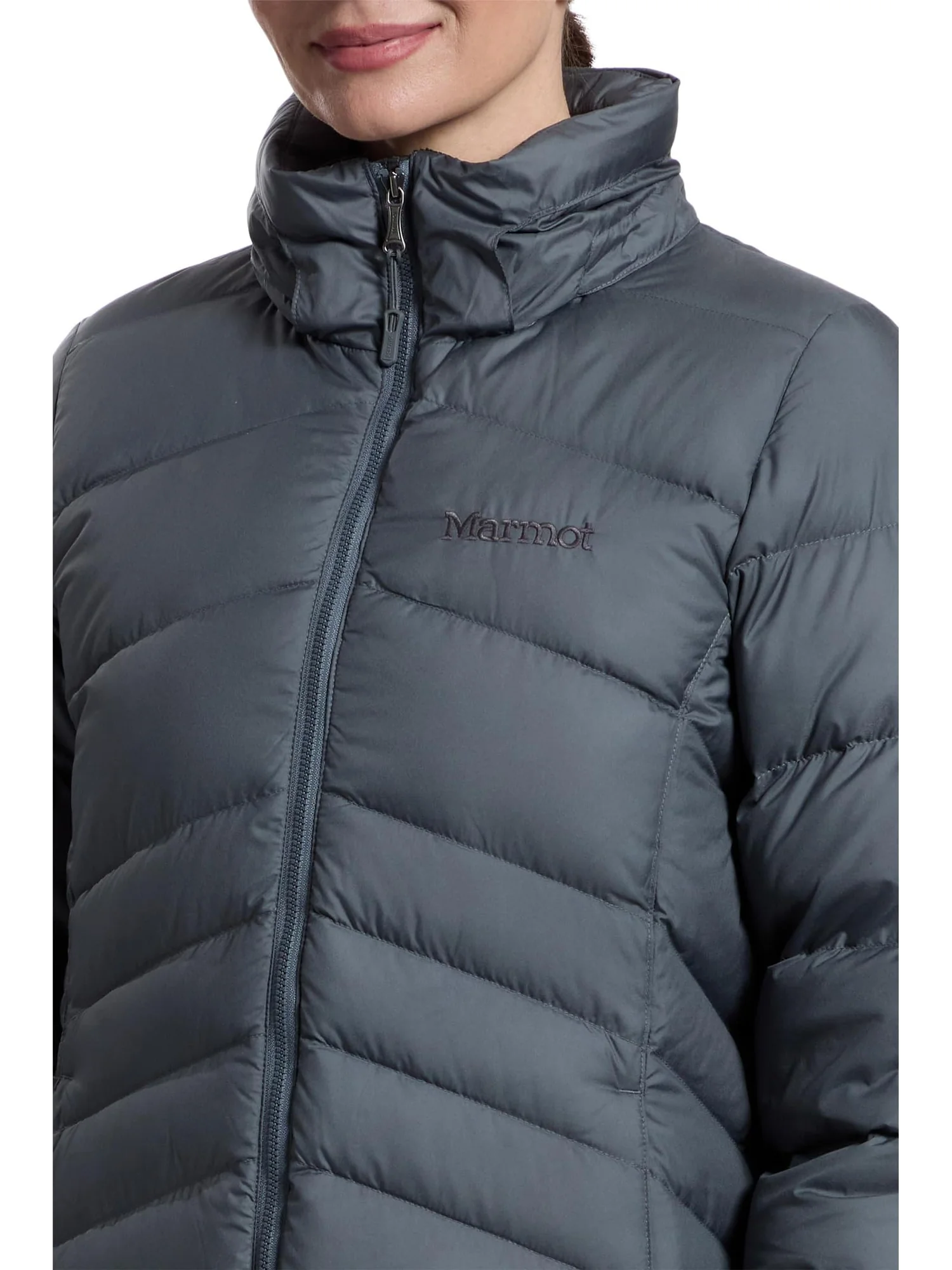 Женское пальто Montreal Marmot — изображение 5 из 6, сталь гранит