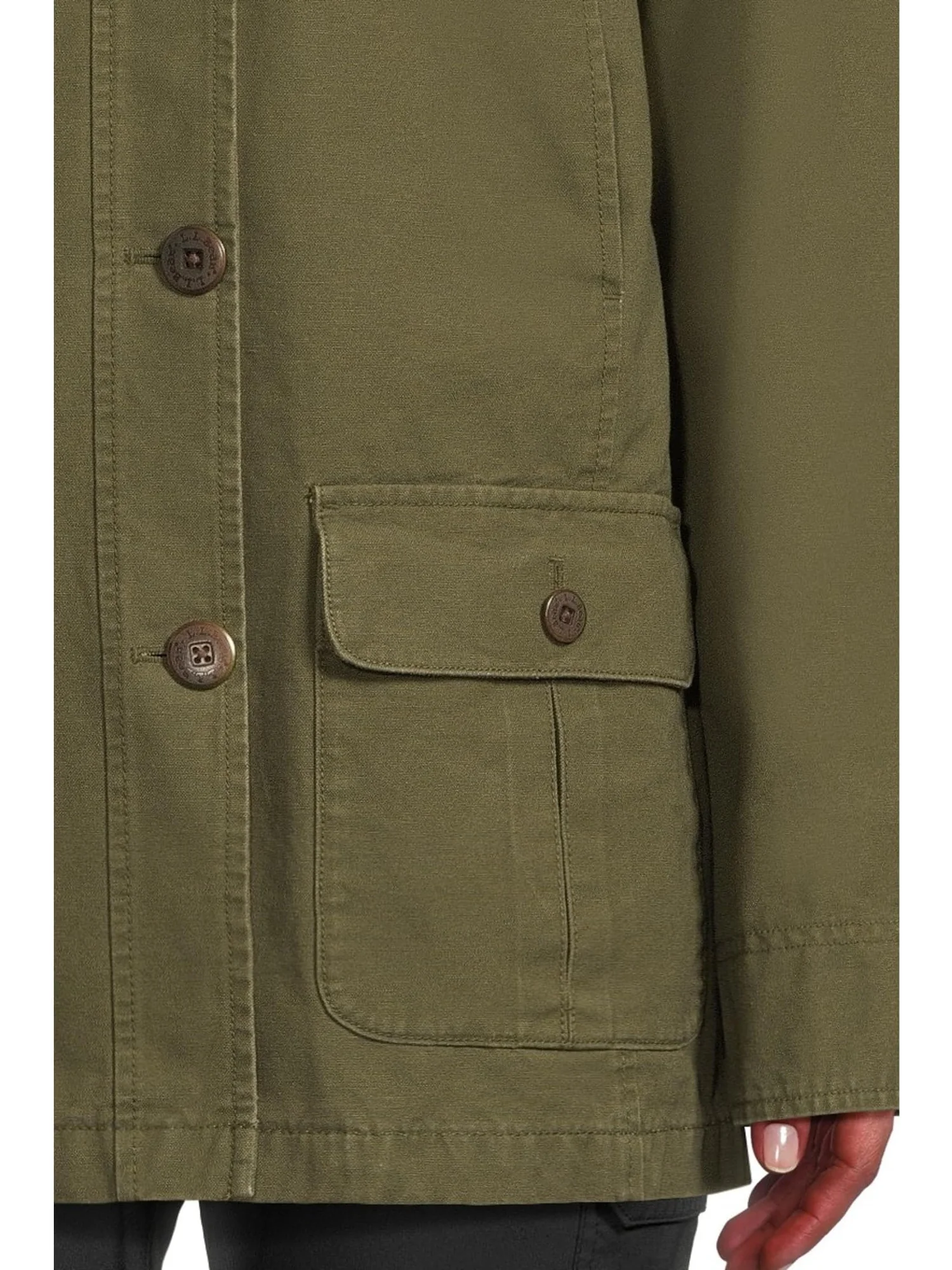 Пальто L.L.Bean Adirondack Barn Coat Flannel-Lined — изображение 4 из 5, лоден