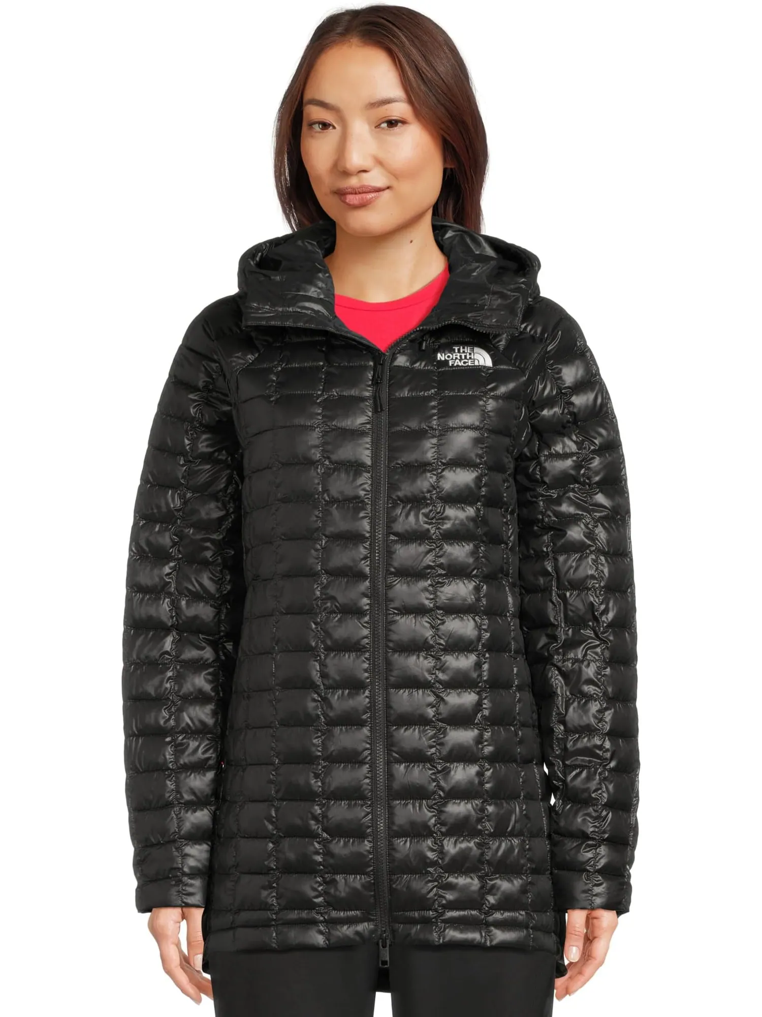 Женская парка с капюшоном THERMOBALL The North Face — изображение 1 из 5, черный