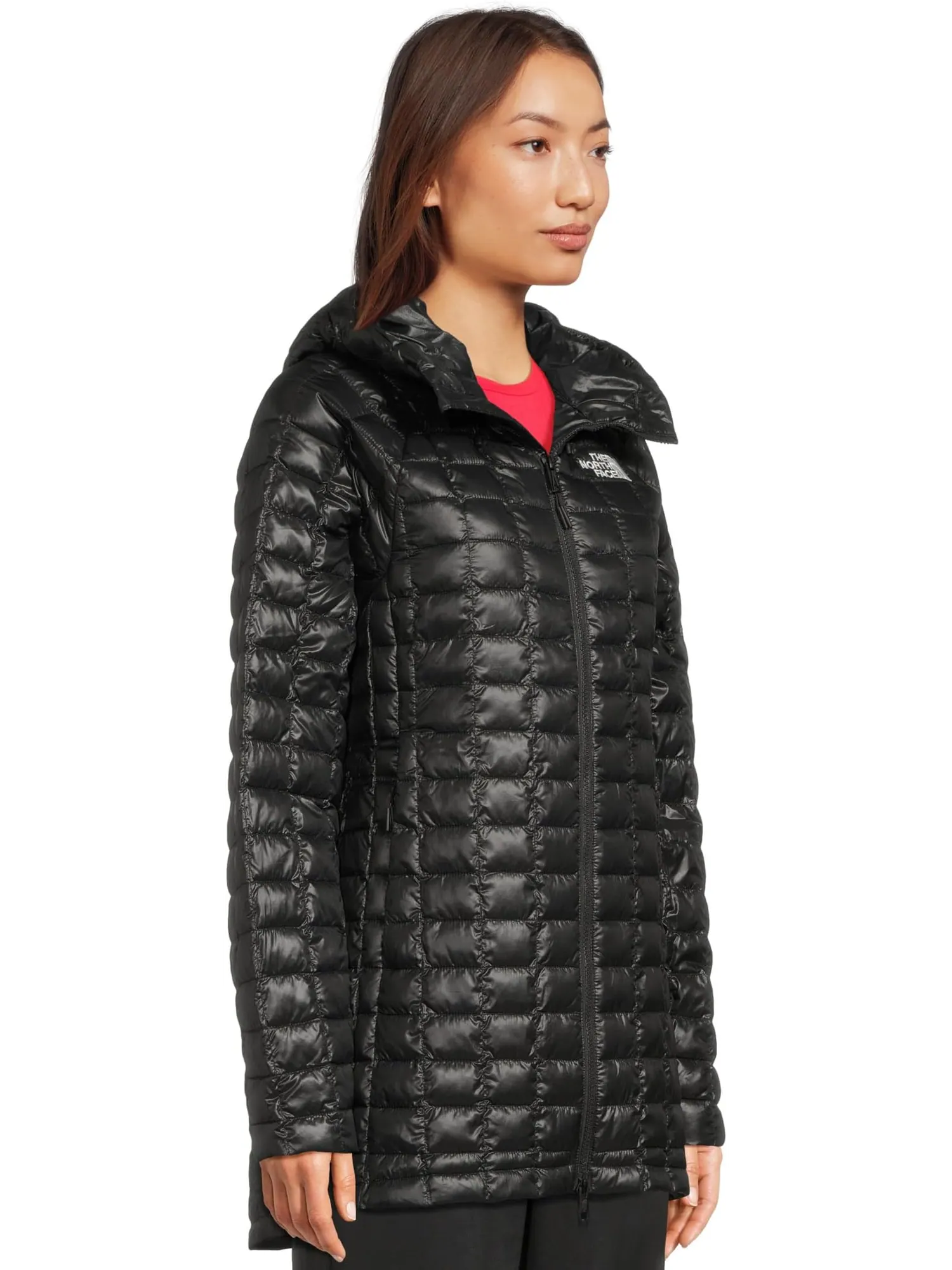 Женская парка с капюшоном THERMOBALL The North Face — изображение 2 из 5, черный