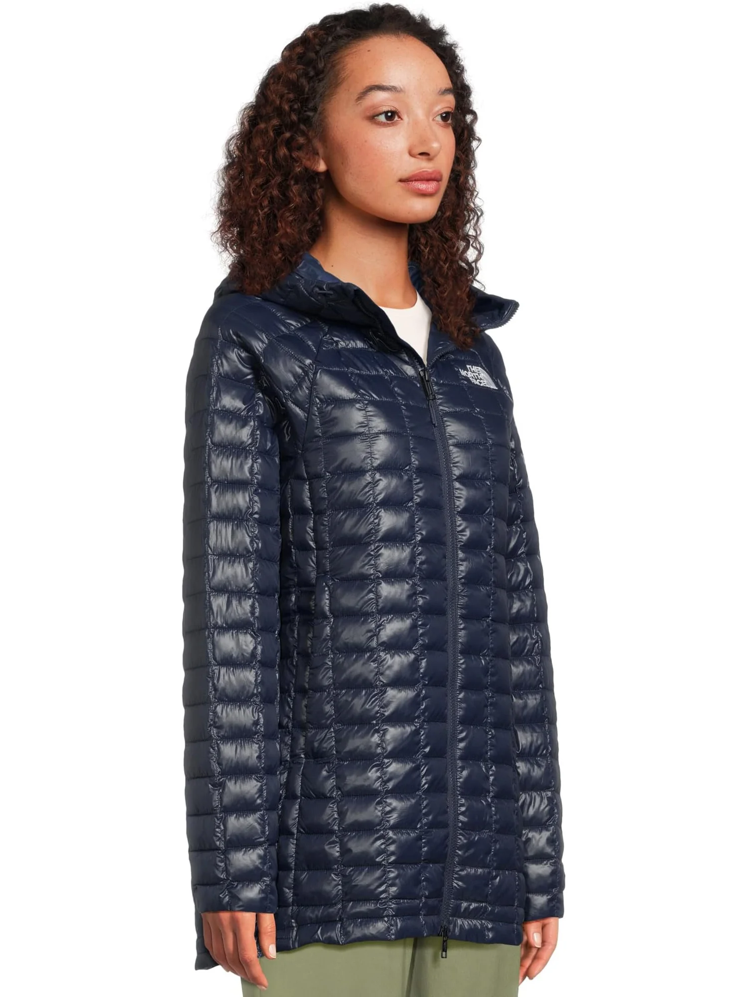 Парка The North Face Thermoball Hooded Parka — изображение 2 из 5, темно-синий
