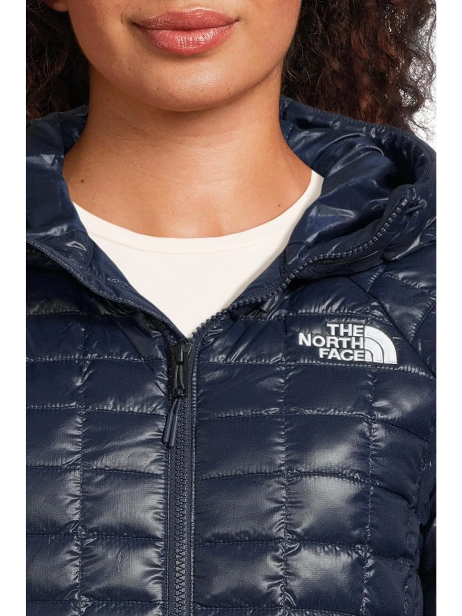 Парка The North Face Thermoball Hooded Parka — изображение 4 из 5, темно-синий