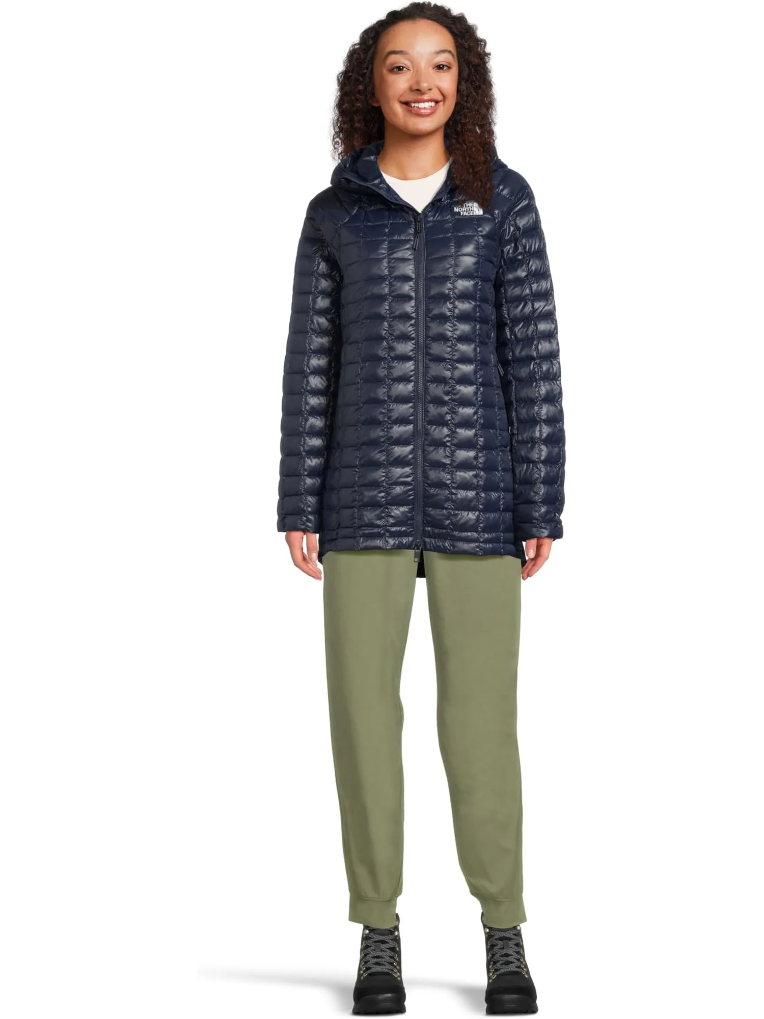 Парка The North Face Thermoball Hooded Parka — изображение 5 из 5, темно-синий