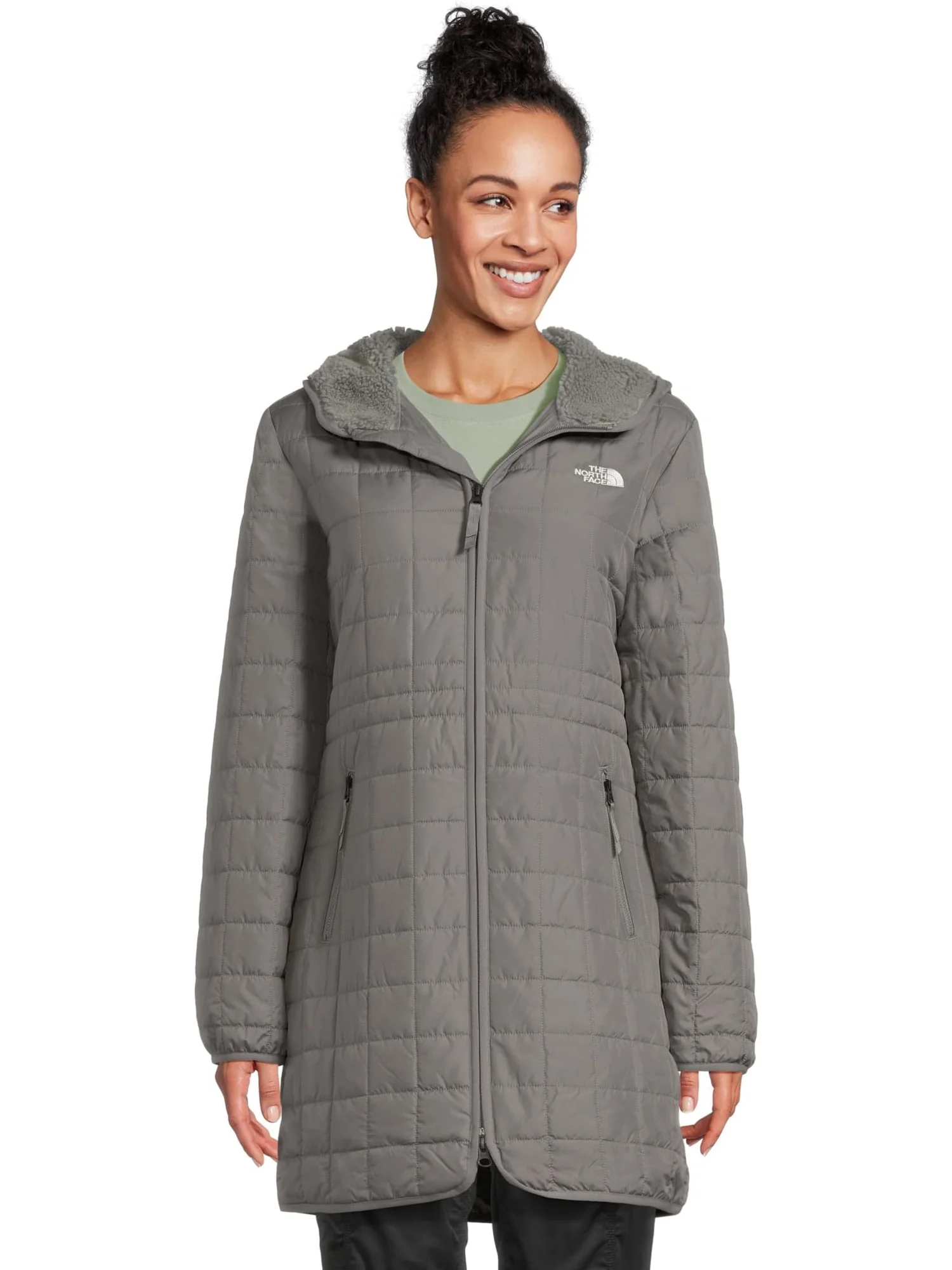 Парка The North Face Junction Insulated Parka — изображение 1 из 5, жемчужный