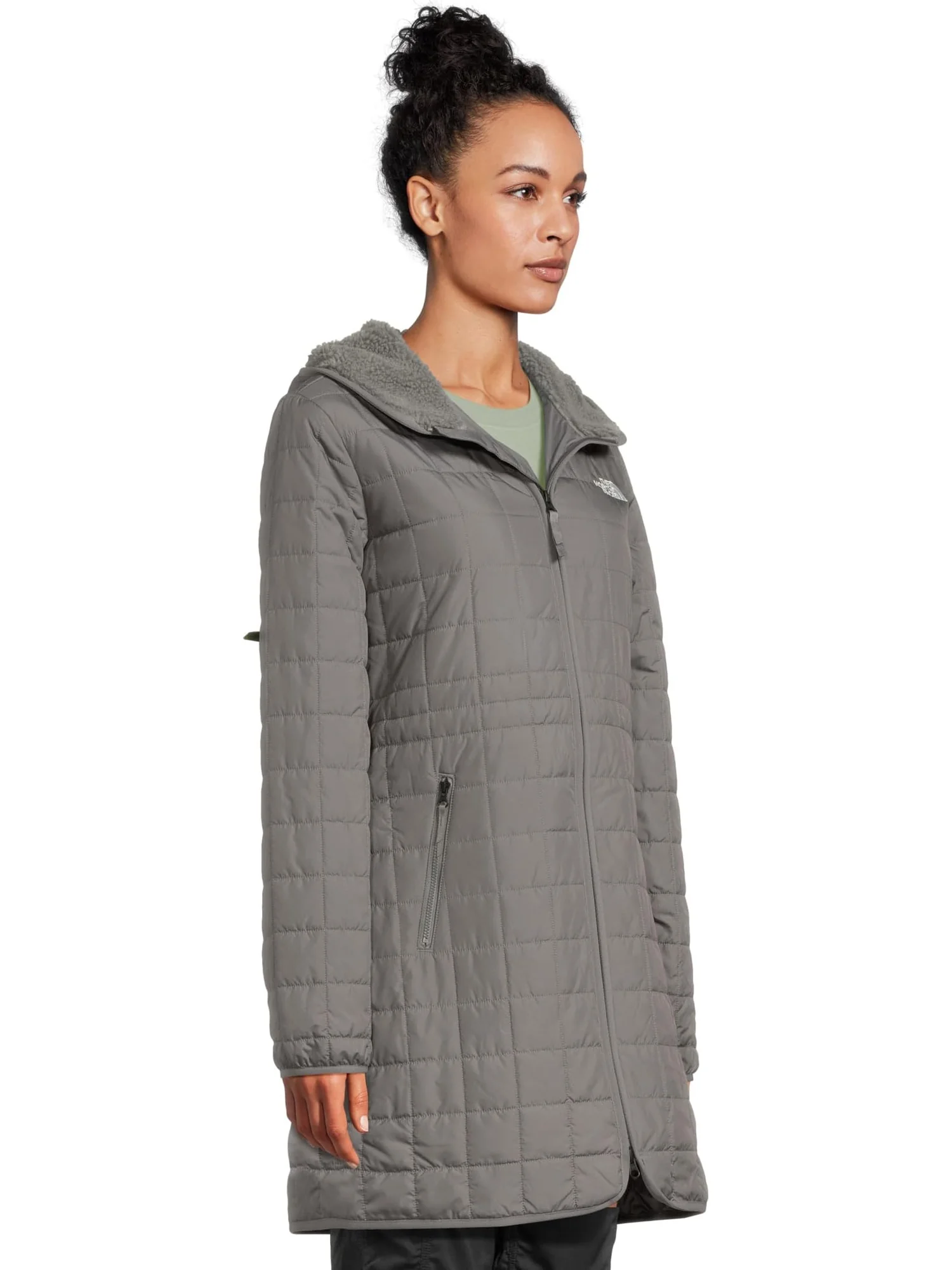 Парка The North Face Junction Insulated Parka — изображение 2 из 5, жемчужный