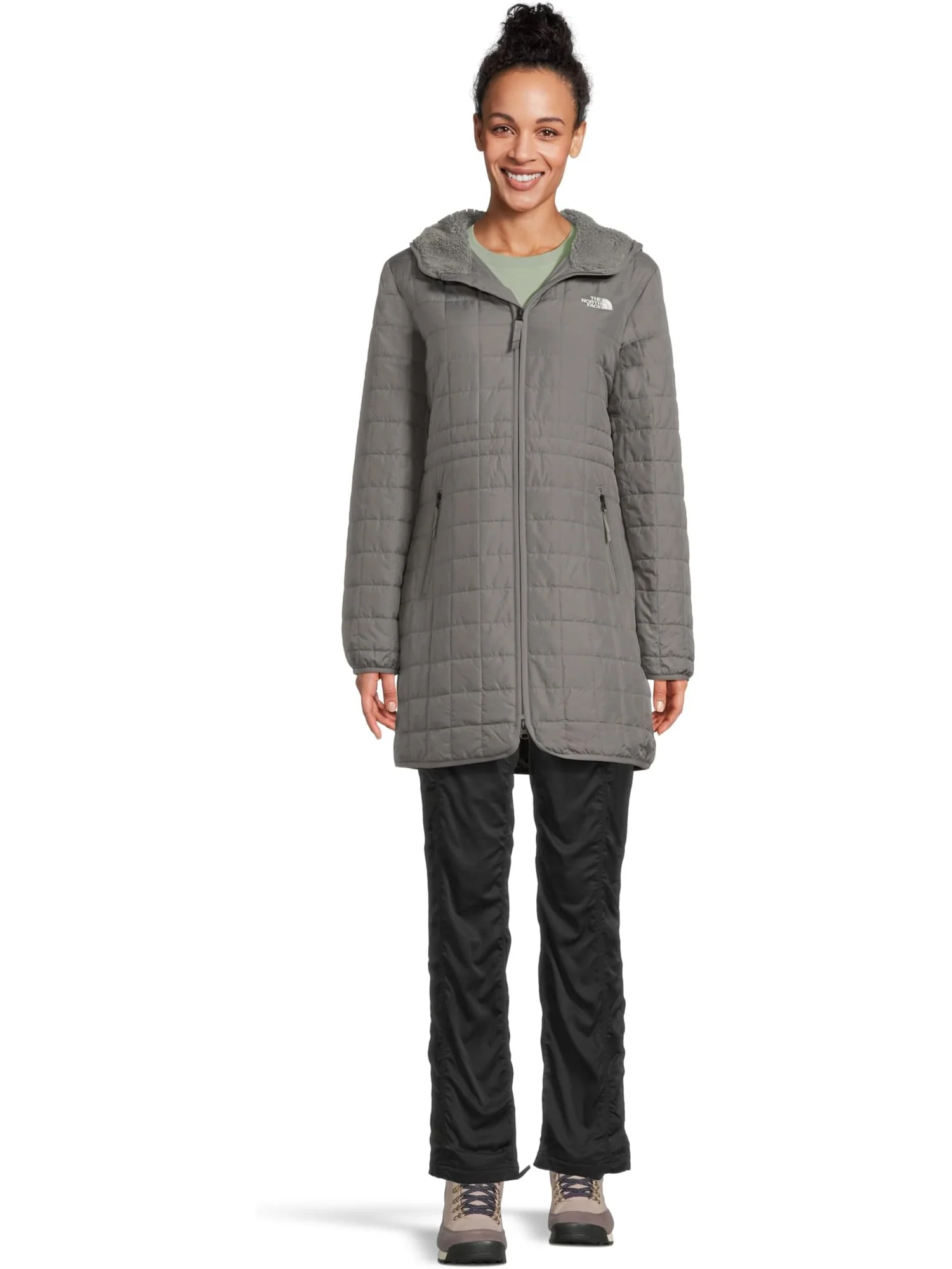 Парка The North Face Junction Insulated Parka — изображение 5 из 5, жемчужный