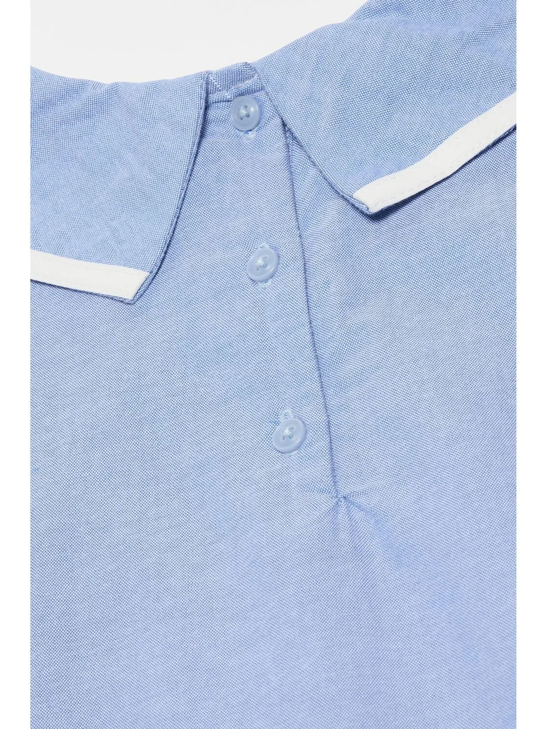 Платье Janie and Jack Oxford Collar Dress — изображение 2 из 2, синий