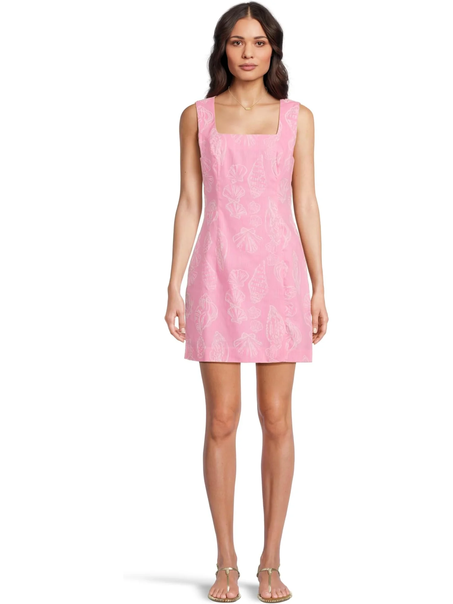 Платье Lilly Pulitzer Kalinara Stretch Romper — изображение 5 из 5, розовый
