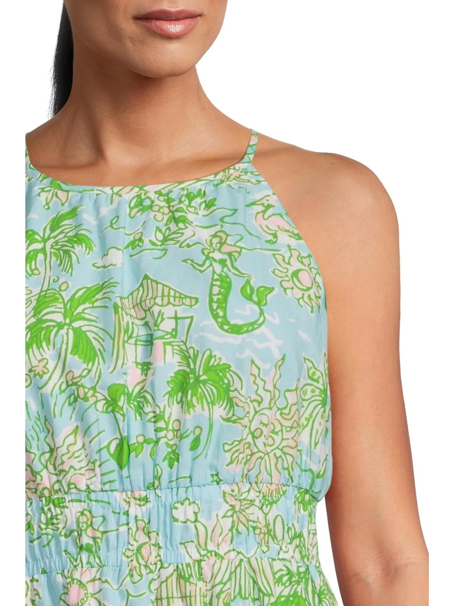 Платье Lilly Pulitzer Talullah Maxi Dress — изображение 4 из 4, синий