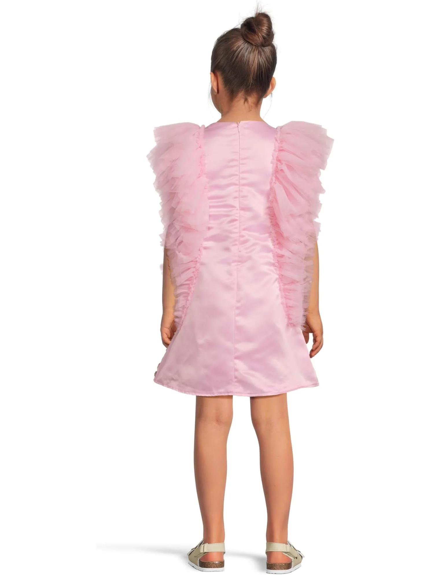 Платье Lola and The Boys Pink Limited Edition Bejeweled Dress — изображение 2 из 3, розовый