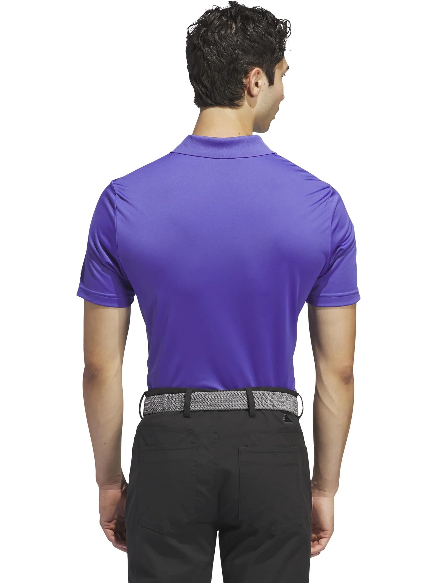 Поло adidas Golf adi Performance Short Sleeve Golf Polo Shirt — изображение 2 из 5, фиолетовый