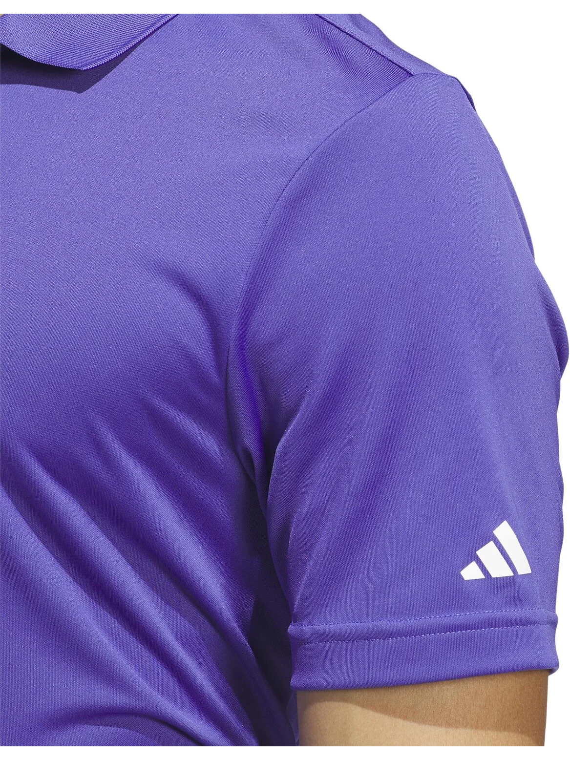 Поло adidas Golf adi Performance Short Sleeve Golf Polo Shirt — изображение 4 из 5, фиолетовый