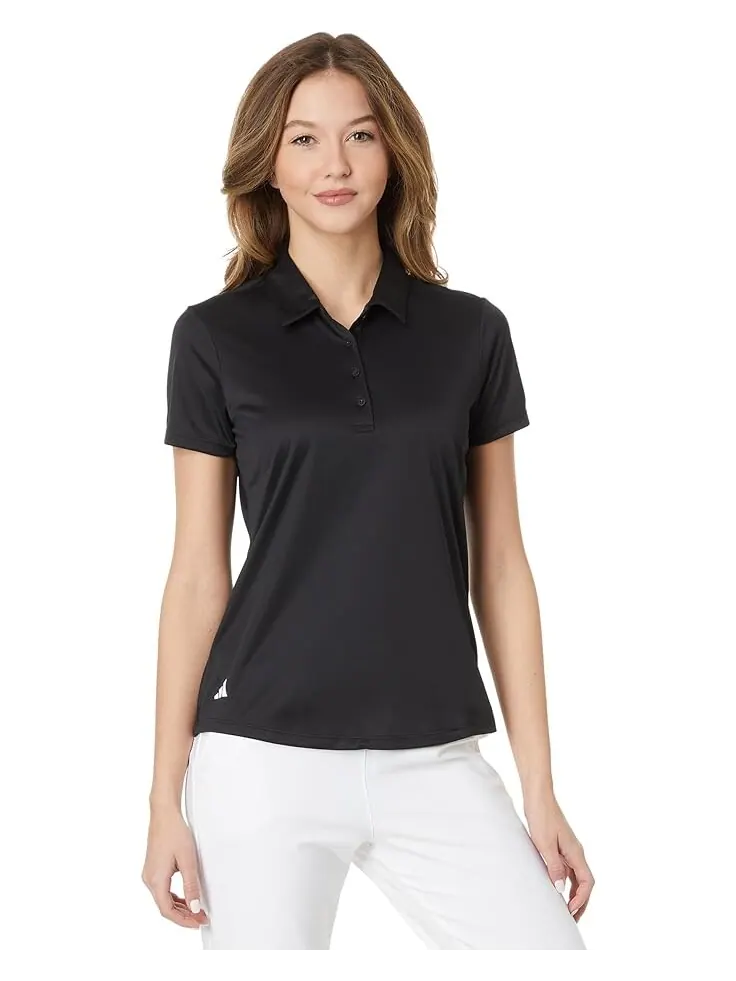 Поло adidas Golf Performance Solid Short Sleeve — изображение 1 из 4, черный