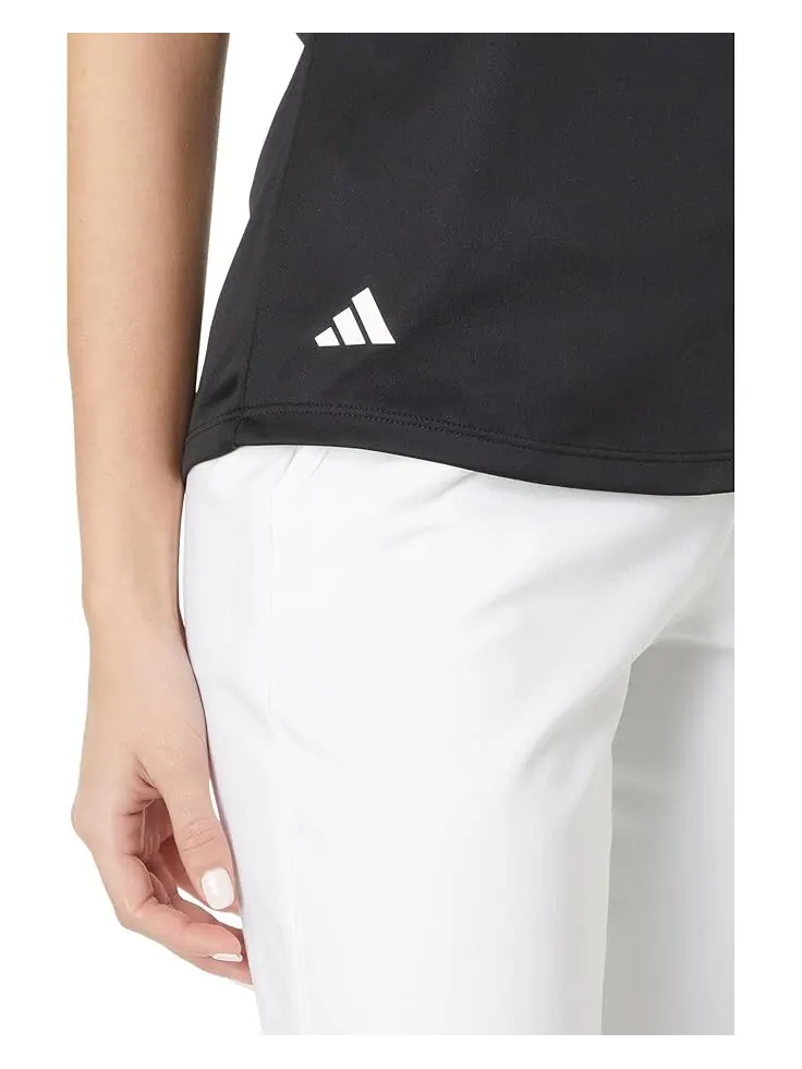 Поло adidas Golf Performance Solid Short Sleeve — изображение 3 из 4, черный