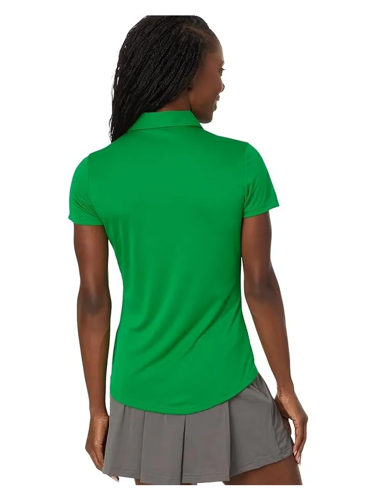 Поло adidas Golf Performance Solid Short Sleeve — изображение 2 из 4, зеленый