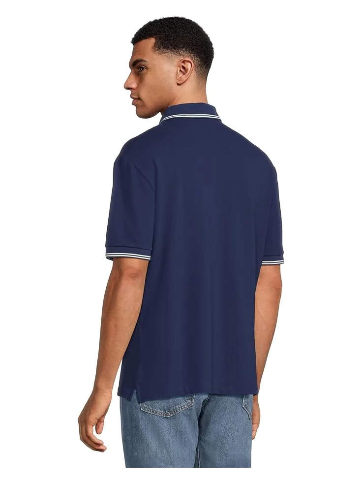 Мужская поло Armani Exchange Essential Logo — изображение 3 из 5, синий